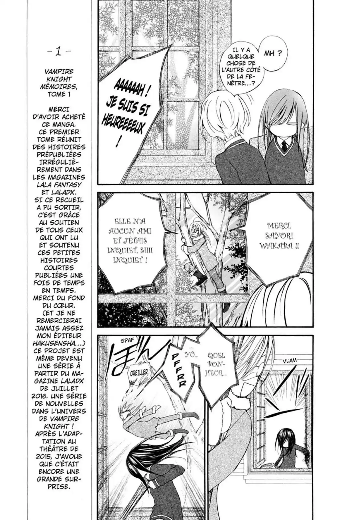 Vampire Knight – Mémoires Volume 1 page 10