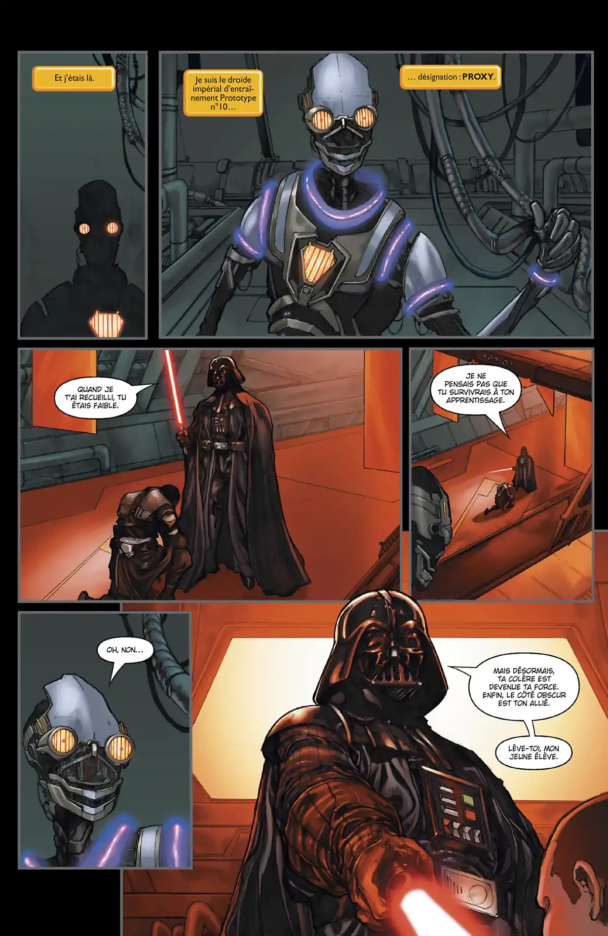 Star Wars : Le Pouvoir de la Force Volume 1 page 9