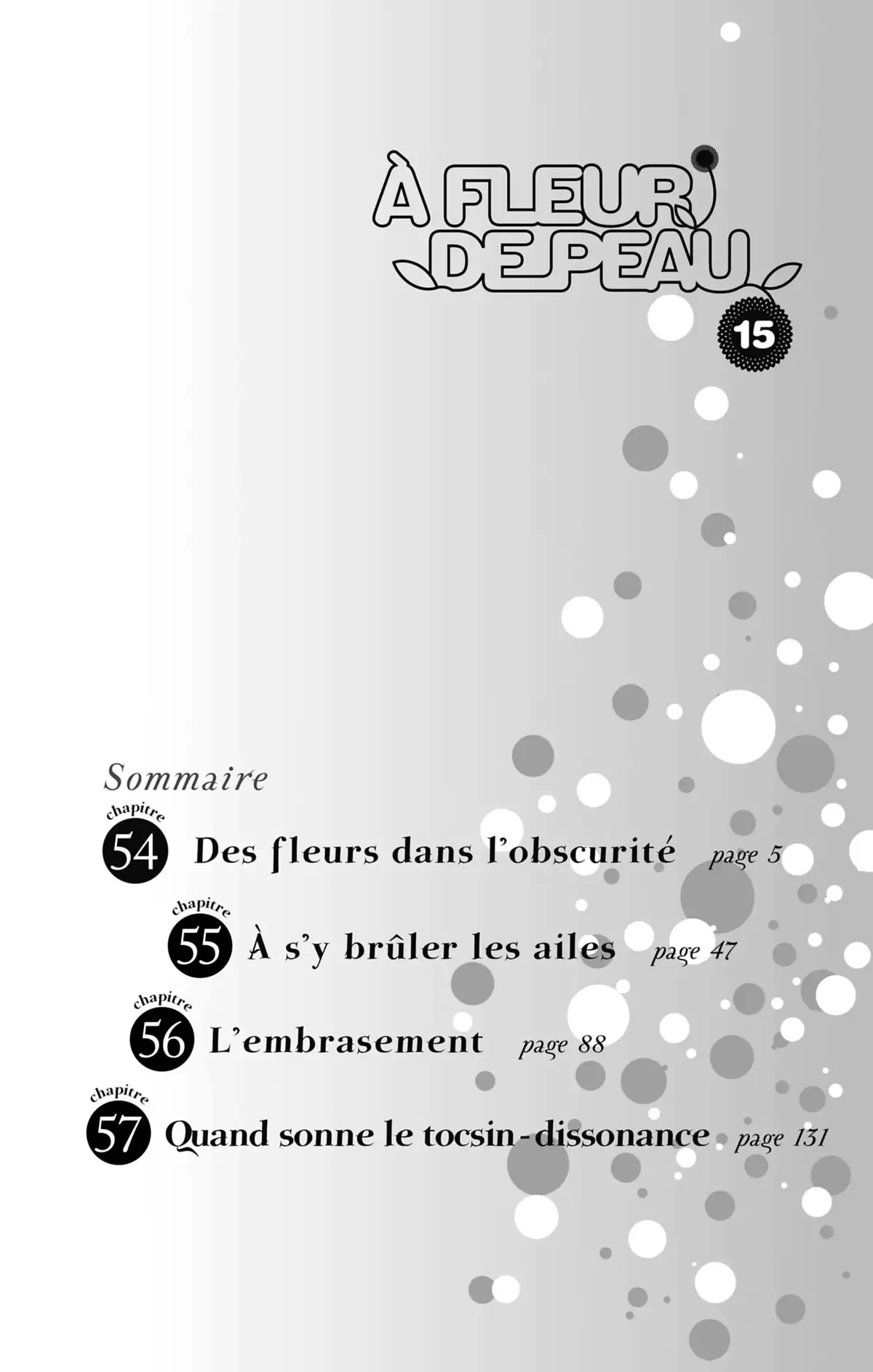 À fleur de peau Volume 15 page 2