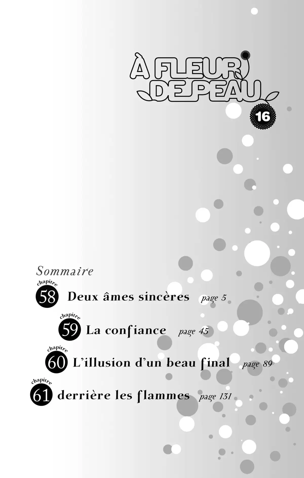 À fleur de peau Volume 16 page 2