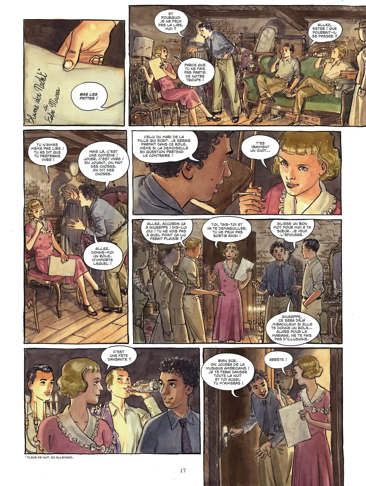 Fleur de Nuit Volume 1 page 17