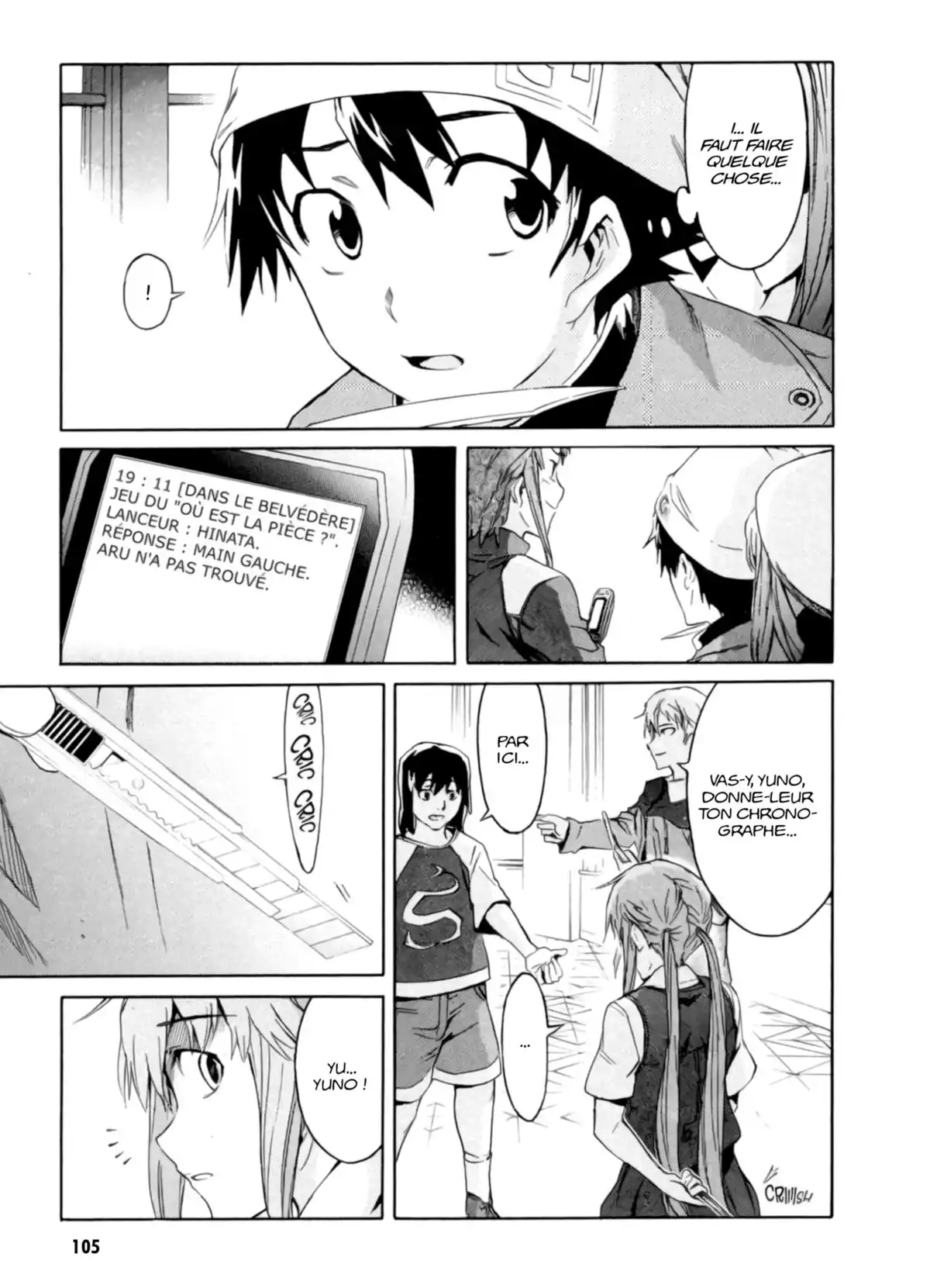 Mirai Nikki Volume 4 page 105