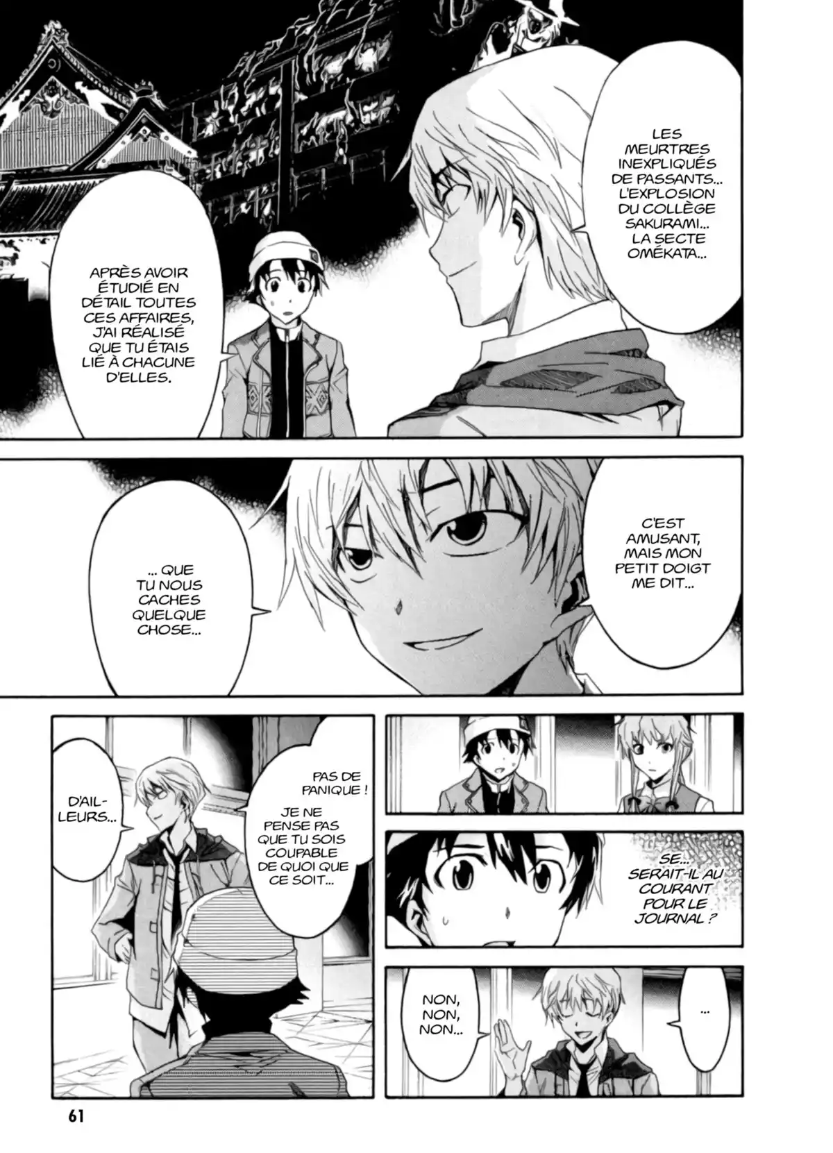 Mirai Nikki Volume 4 page 61