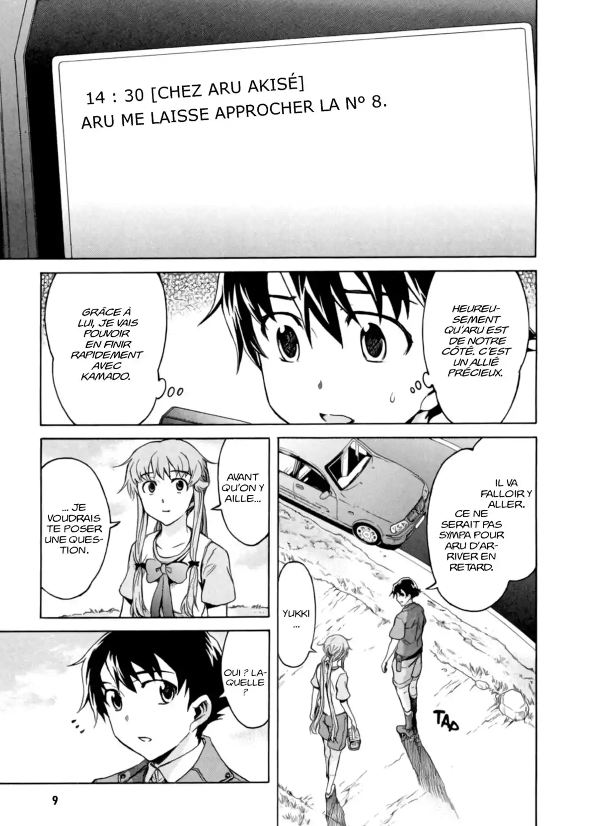 Mirai Nikki Volume 11 page 9