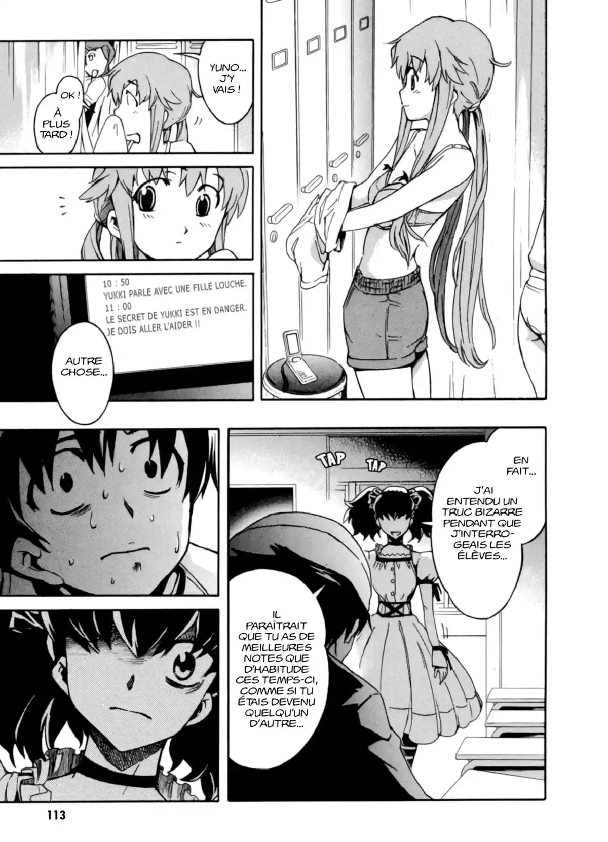 Mirai Nikki Volume 1 page 113