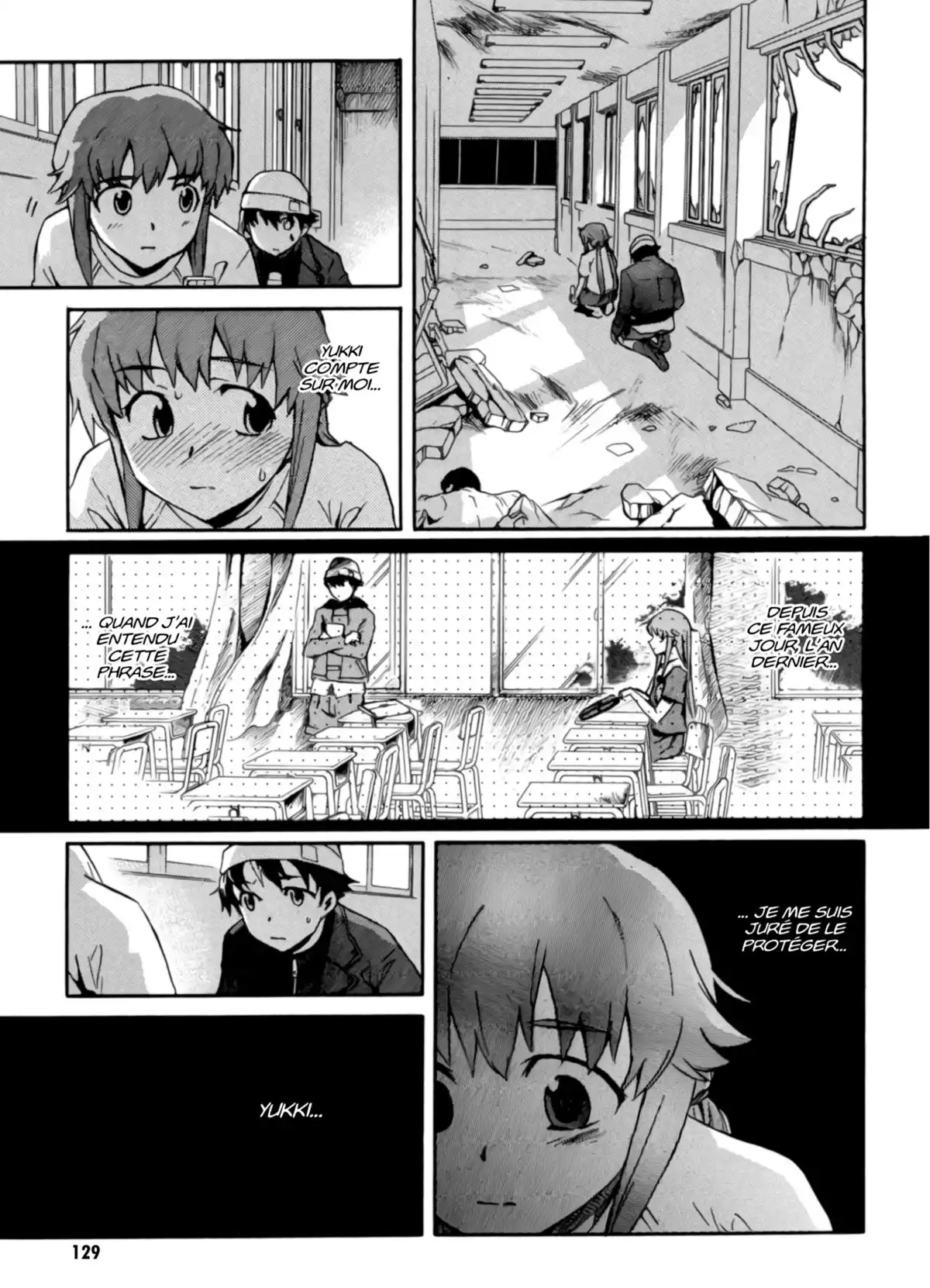 Mirai Nikki Volume 1 page 129