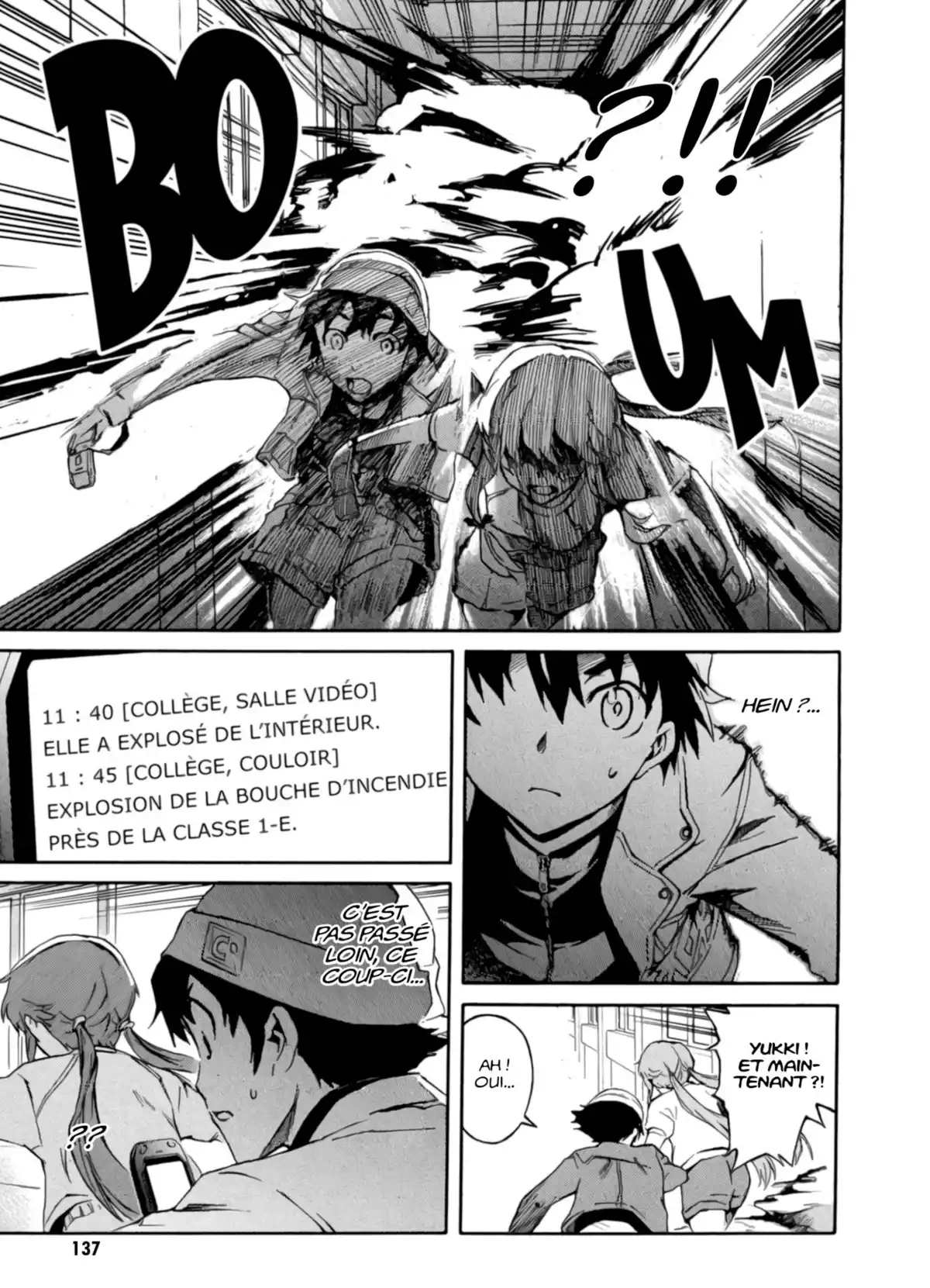 Mirai Nikki Volume 1 page 137