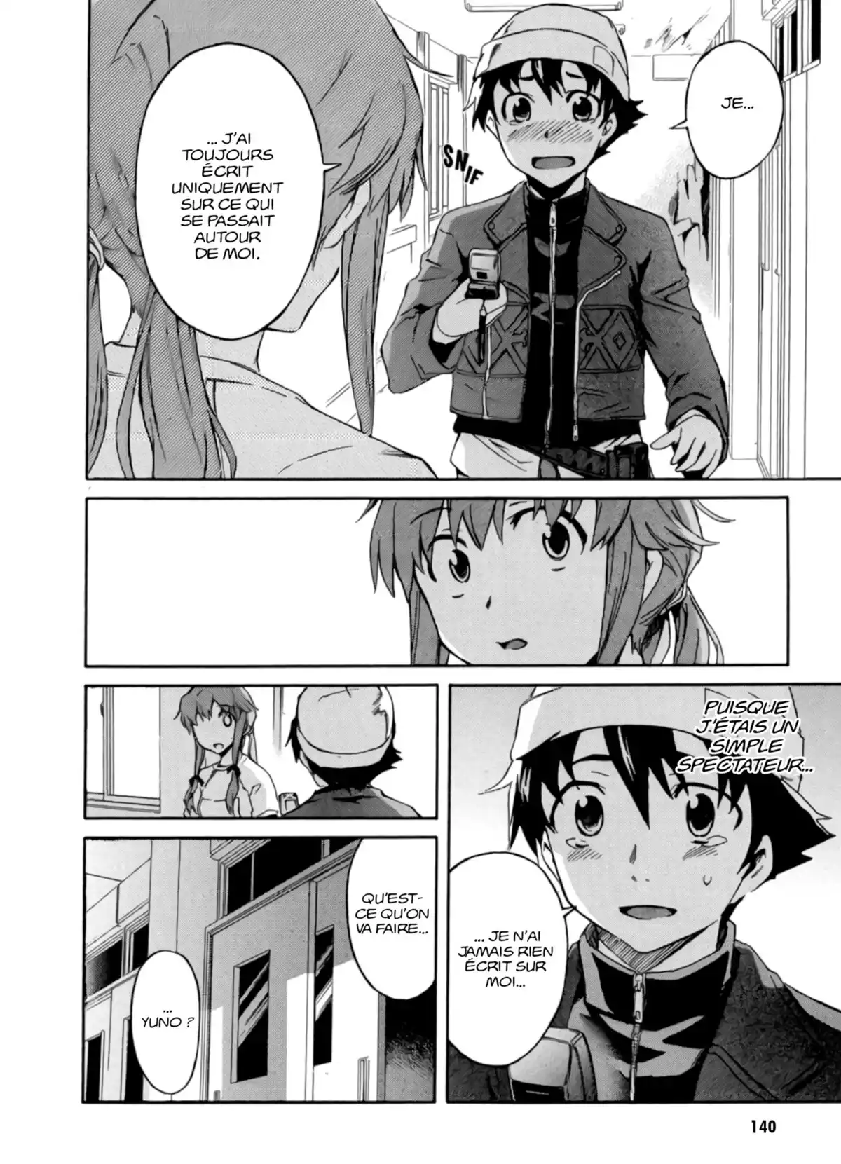 Mirai Nikki Volume 1 page 140