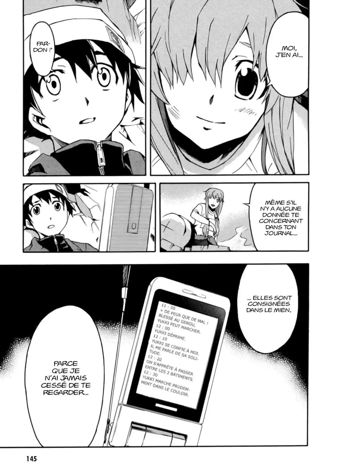 Mirai Nikki Volume 1 page 145