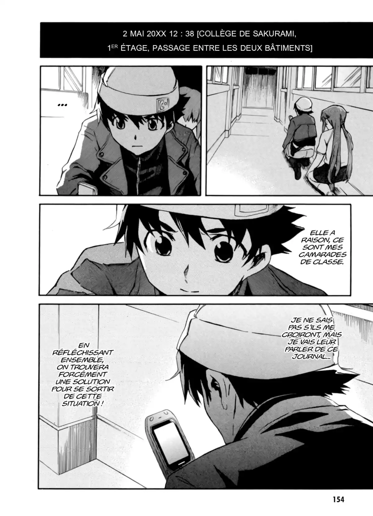 Mirai Nikki Volume 1 page 154