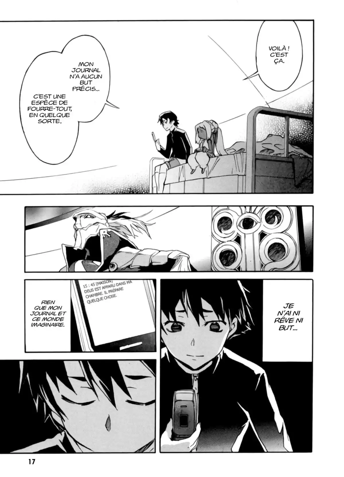 Mirai Nikki Volume 1 page 17