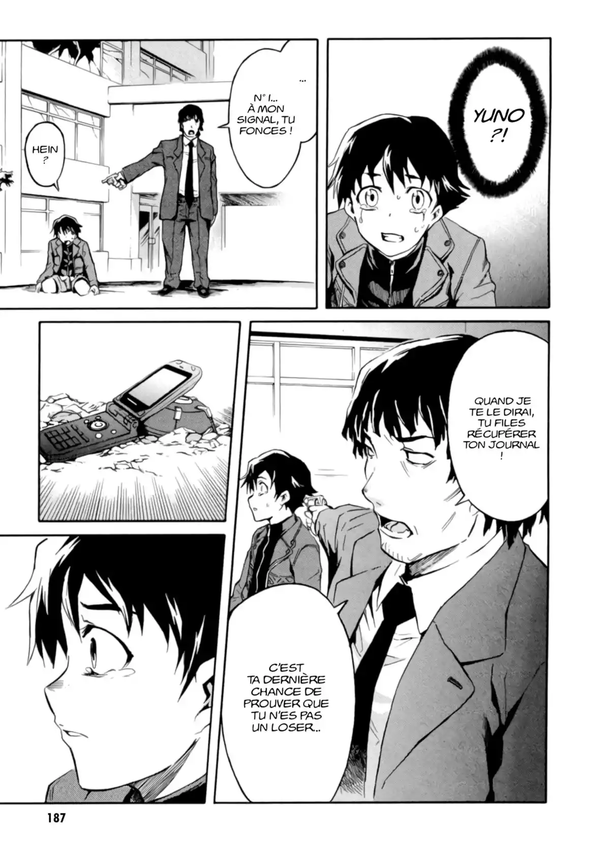 Mirai Nikki Volume 1 page 187