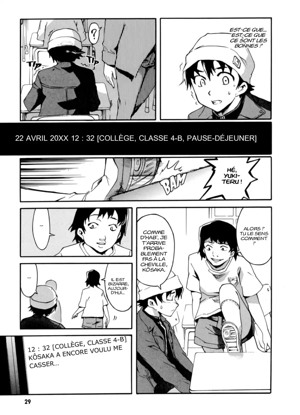 Mirai Nikki Volume 1 page 29