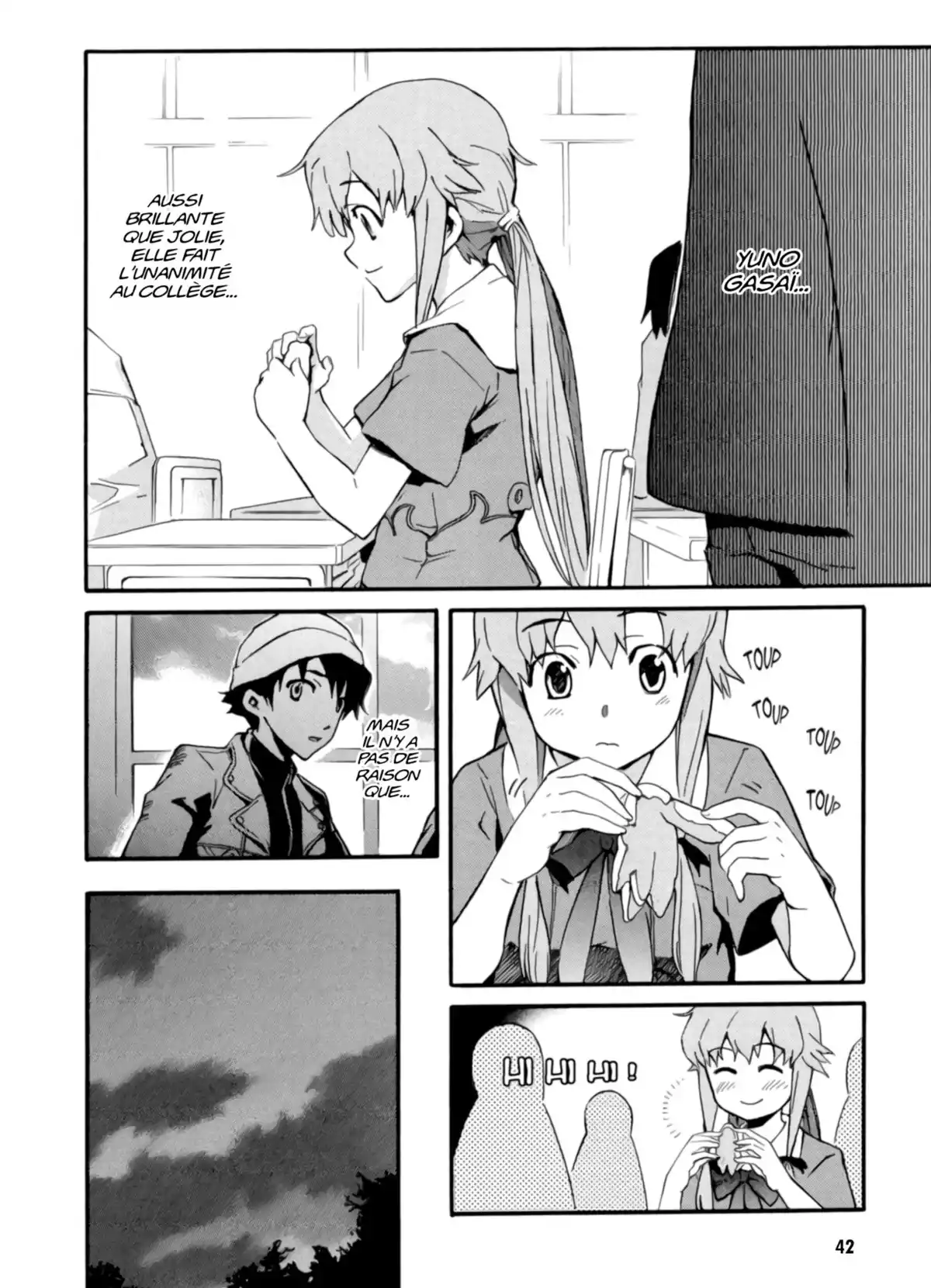 Mirai Nikki Volume 1 page 42