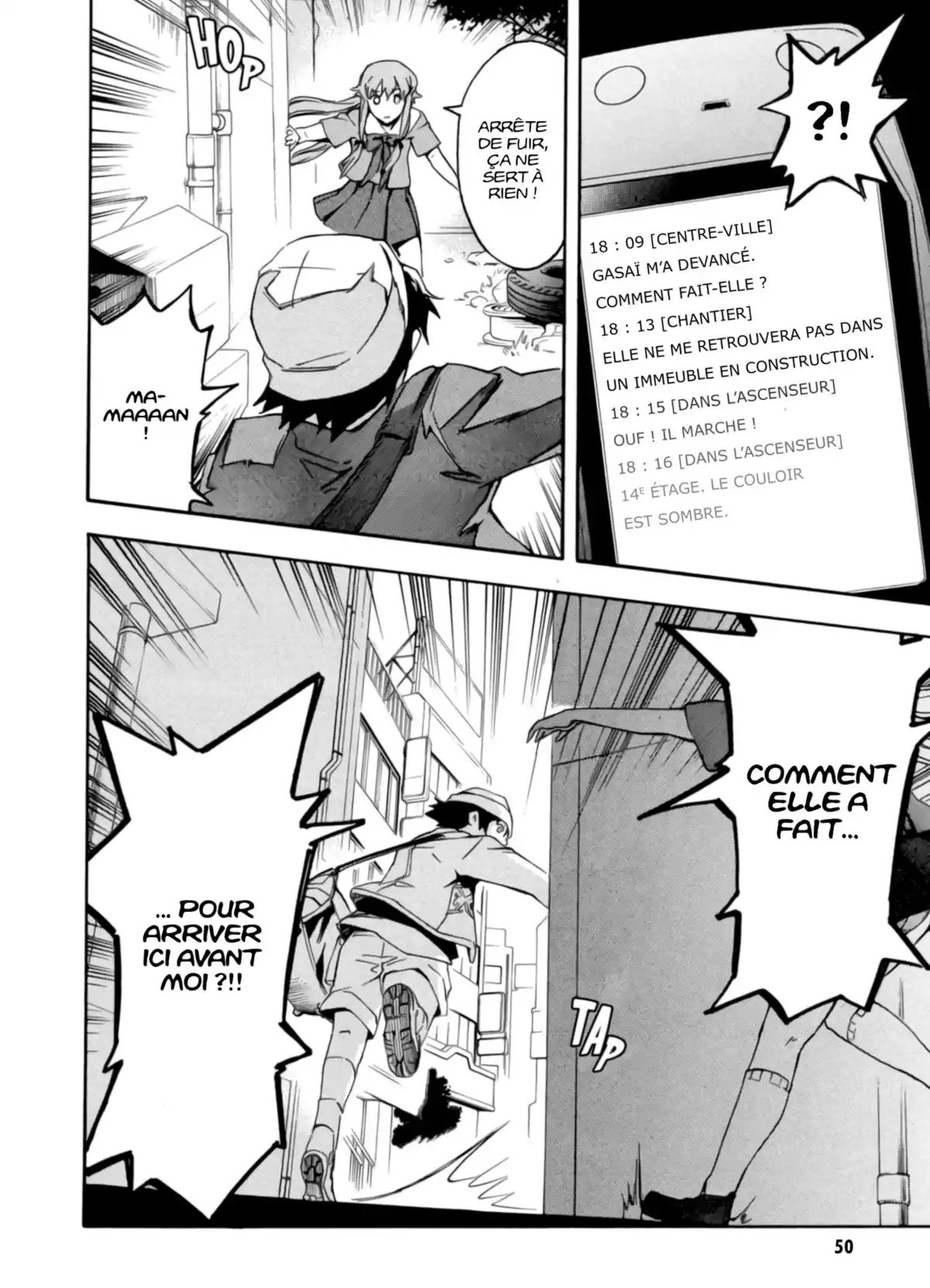Mirai Nikki Volume 1 page 50
