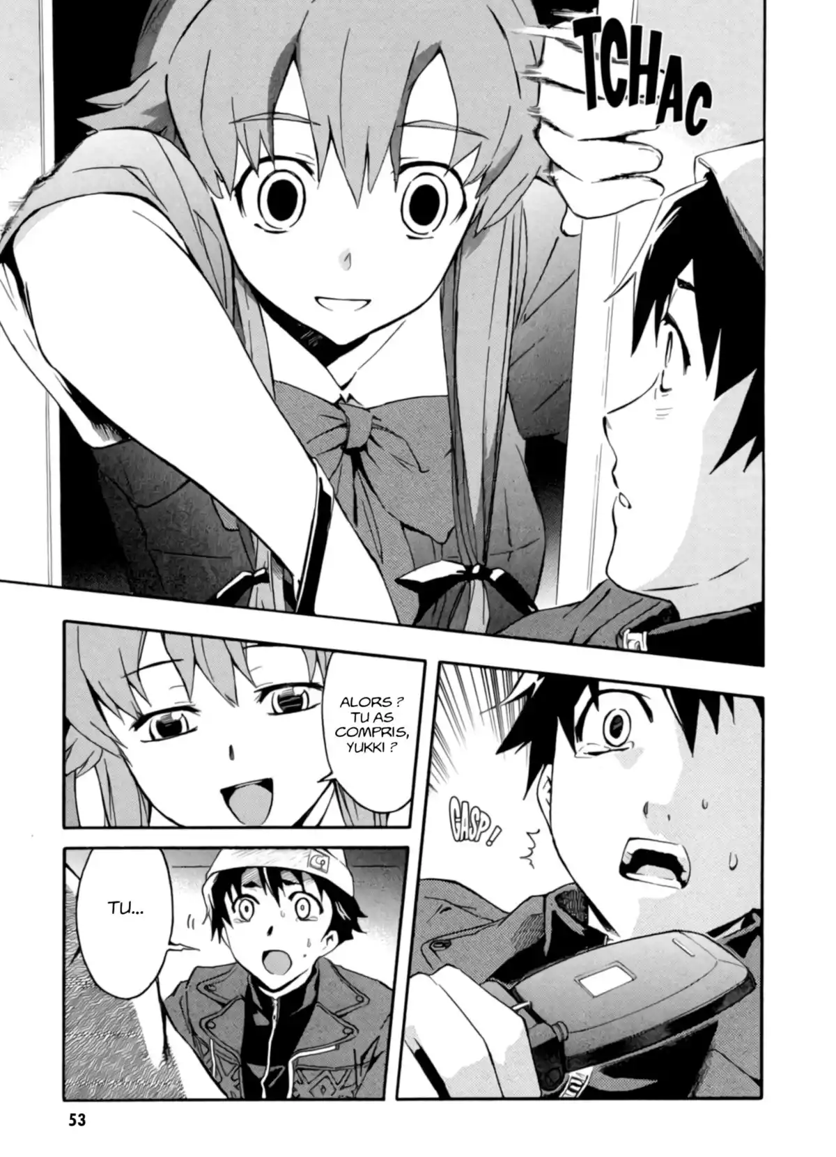 Mirai Nikki Volume 1 page 53