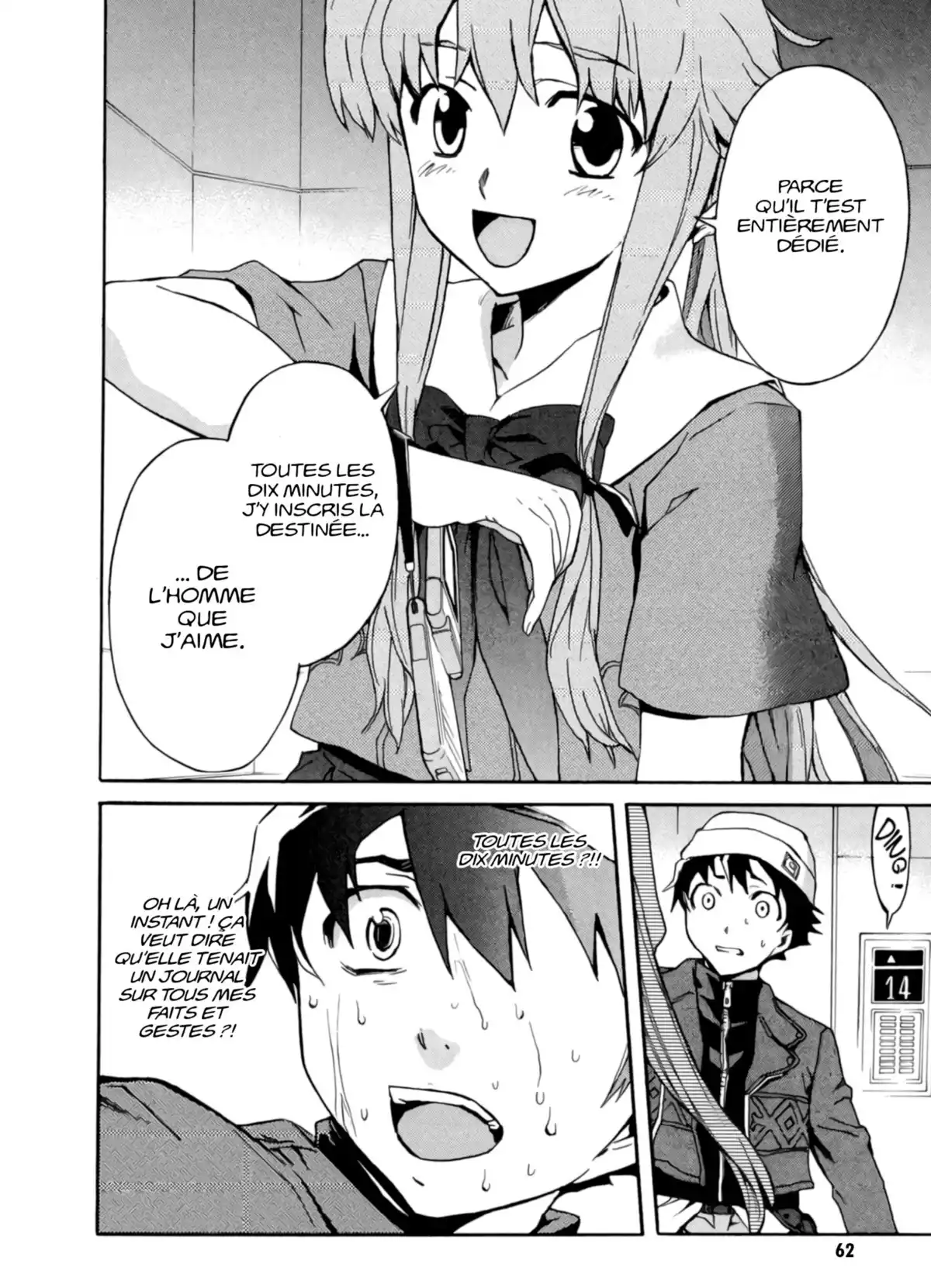 Mirai Nikki Volume 1 page 62