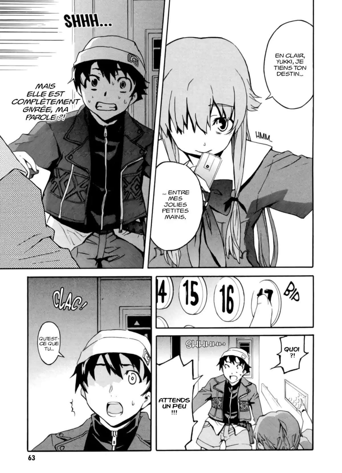 Mirai Nikki Volume 1 page 63