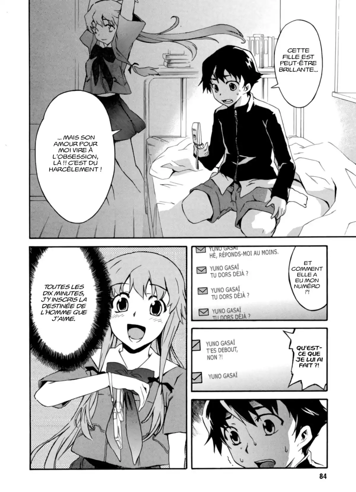 Mirai Nikki Volume 1 page 84