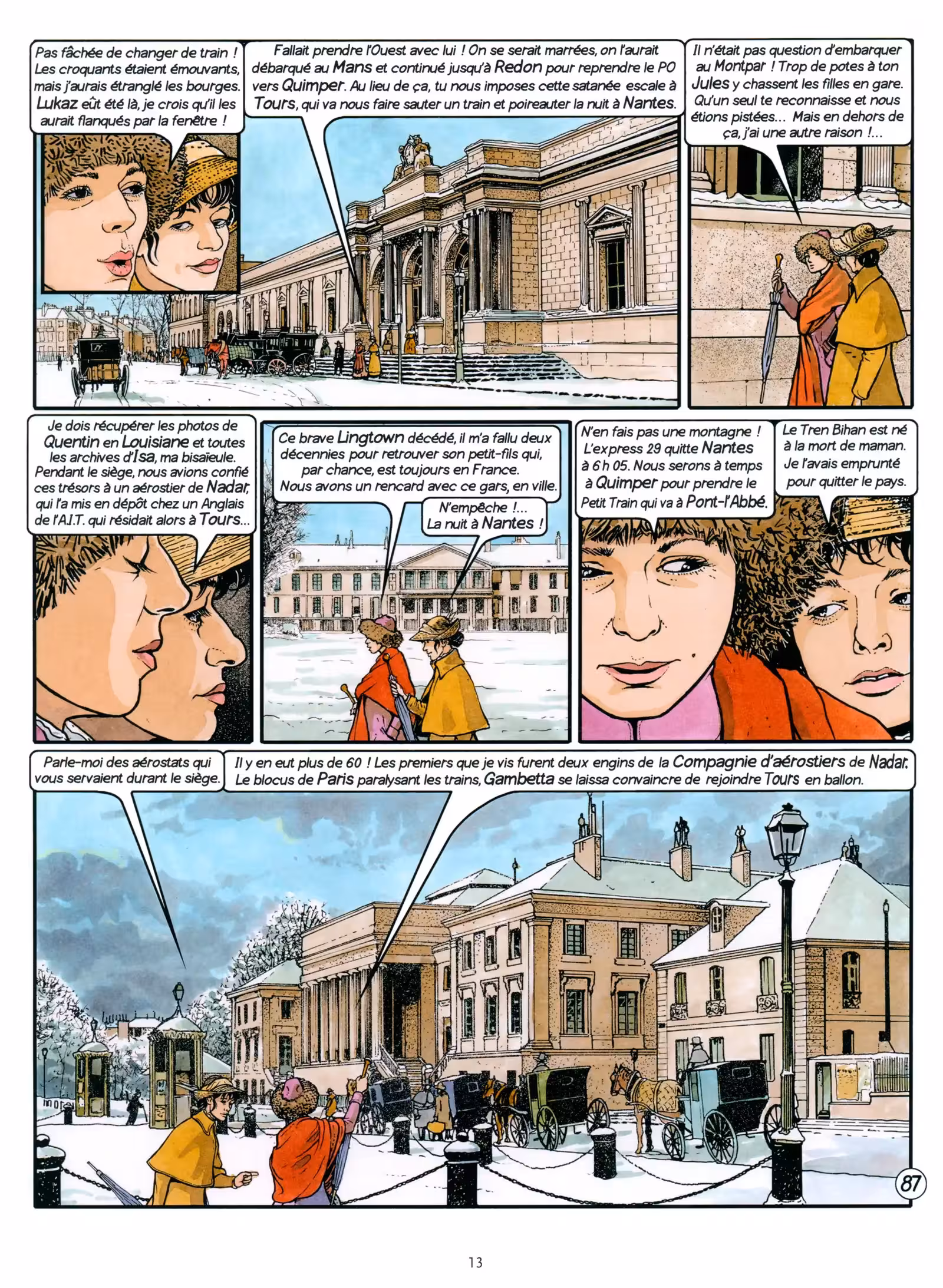 Les Passagers du vent Volume 9 page 11