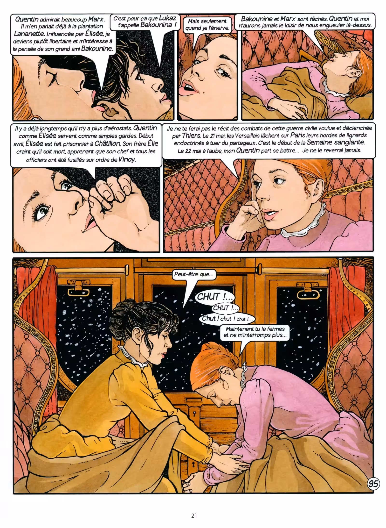 Les Passagers du vent Volume 9 page 19