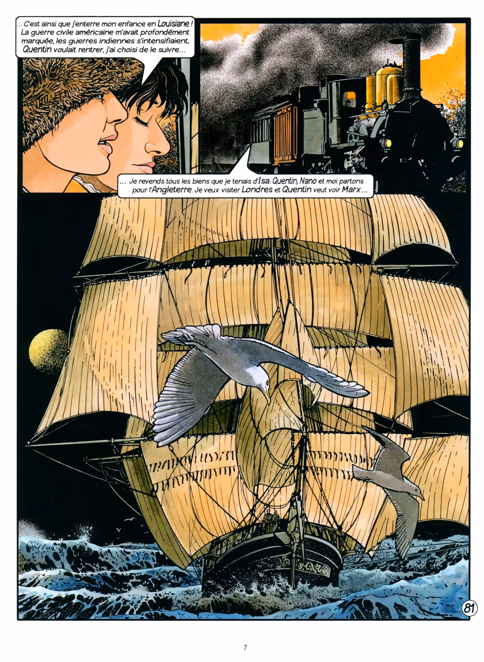 Les Passagers du vent Volume 9 page 5