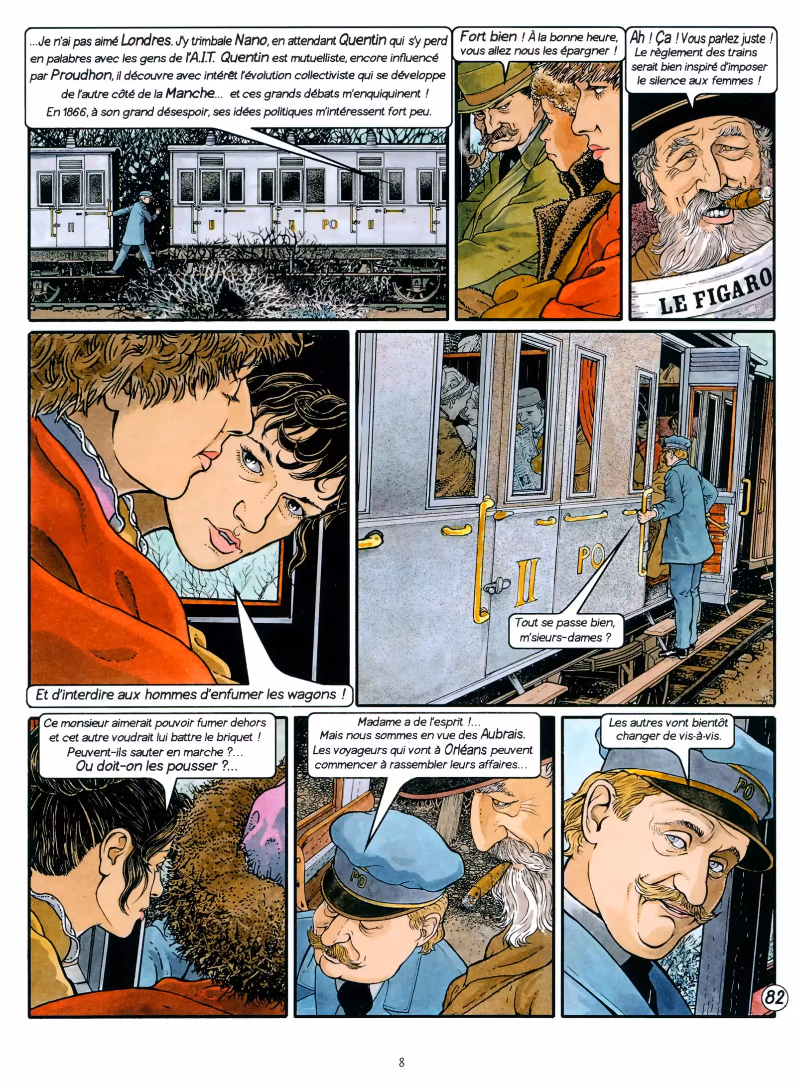 Les Passagers du vent Volume 9 page 6