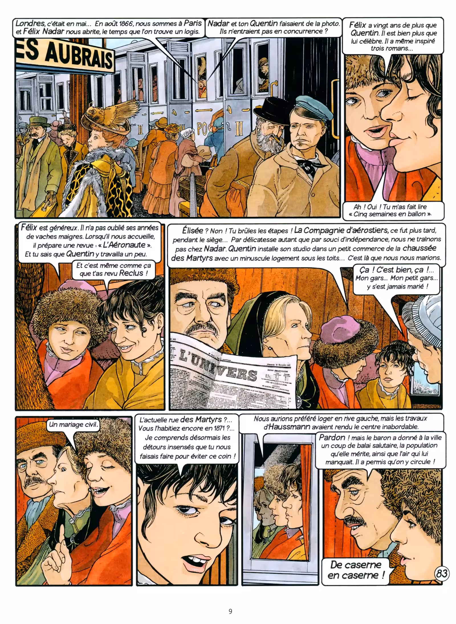 Les Passagers du vent Volume 9 page 7