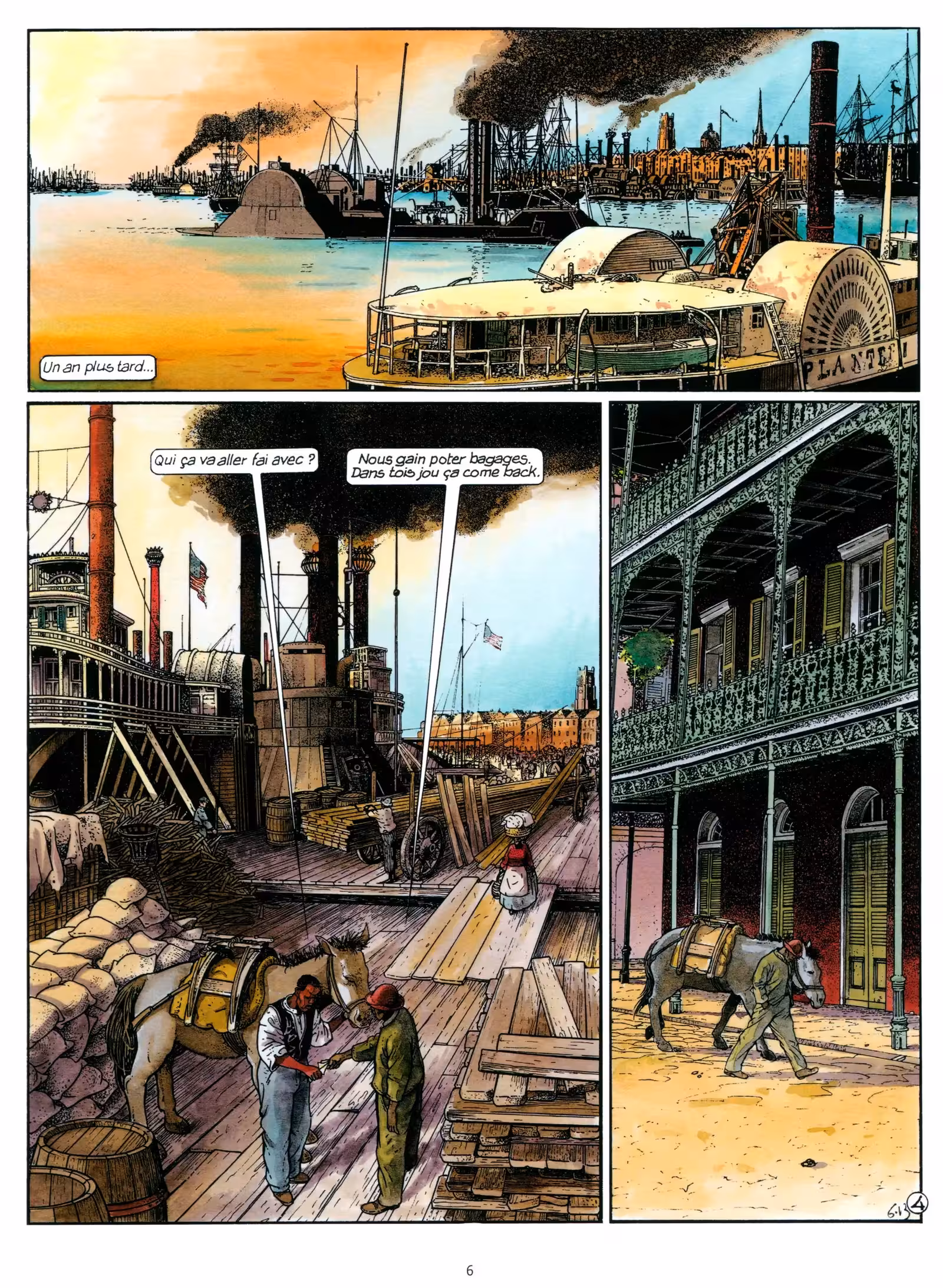 Les Passagers du vent Volume 6-7 page 10