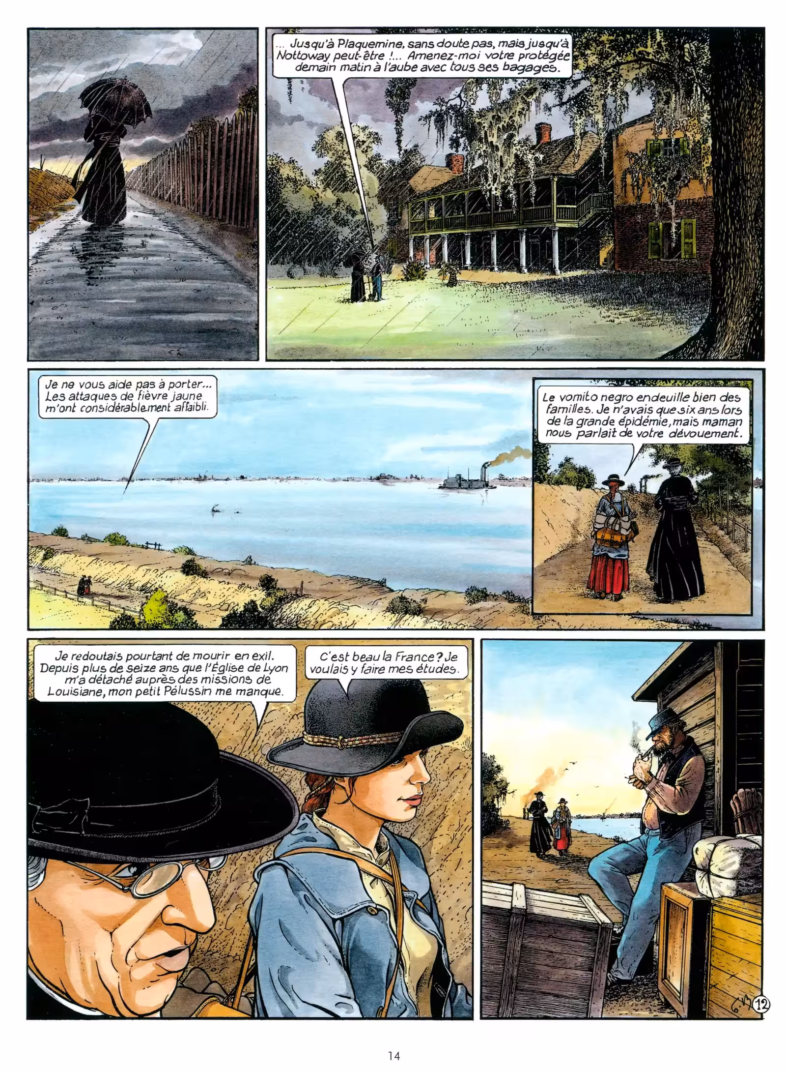 Les Passagers du vent Volume 6-7 page 18