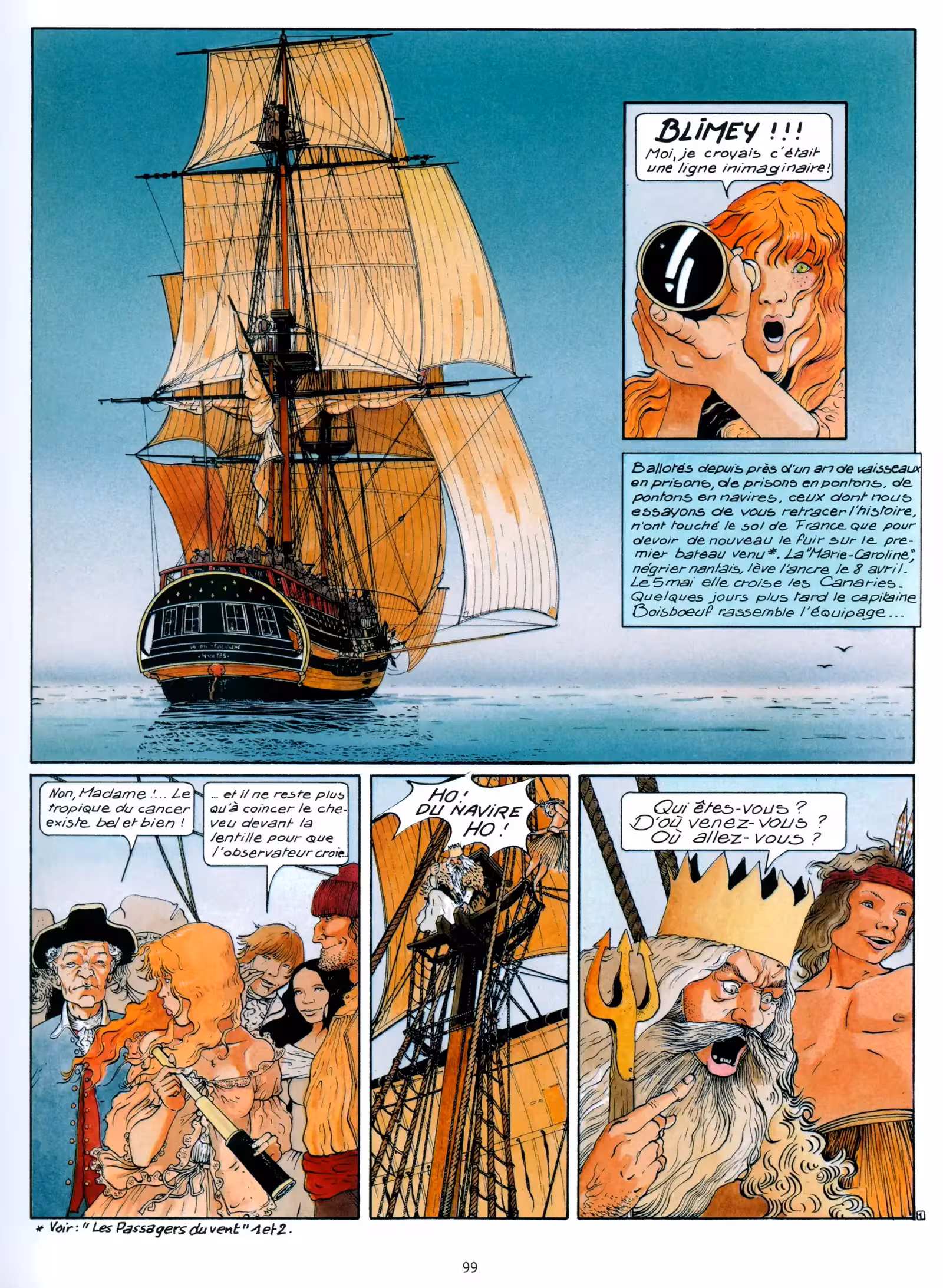 Les Passagers du vent Volume 1-5 page 102