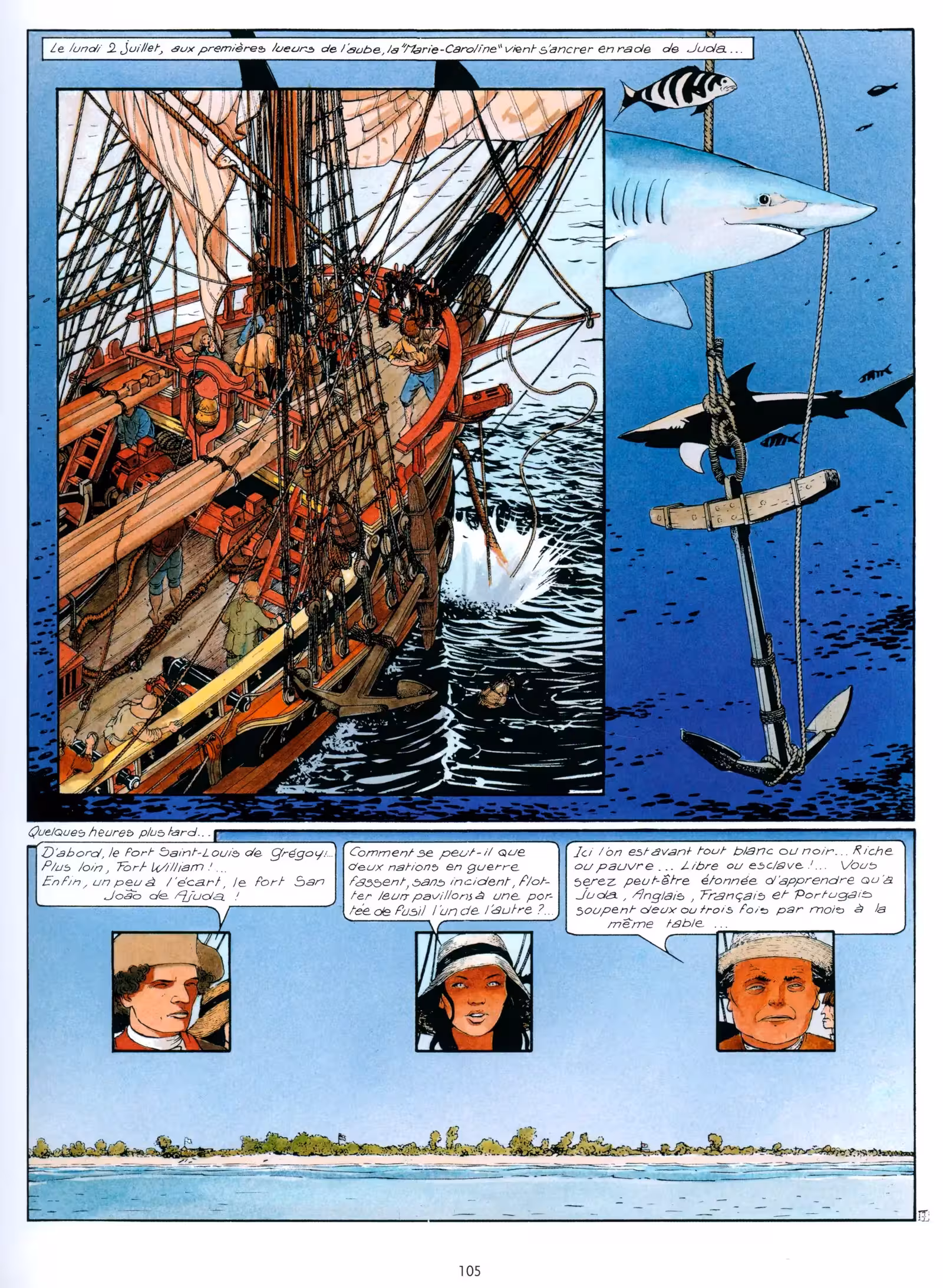 Les Passagers du vent Volume 1-5 page 108