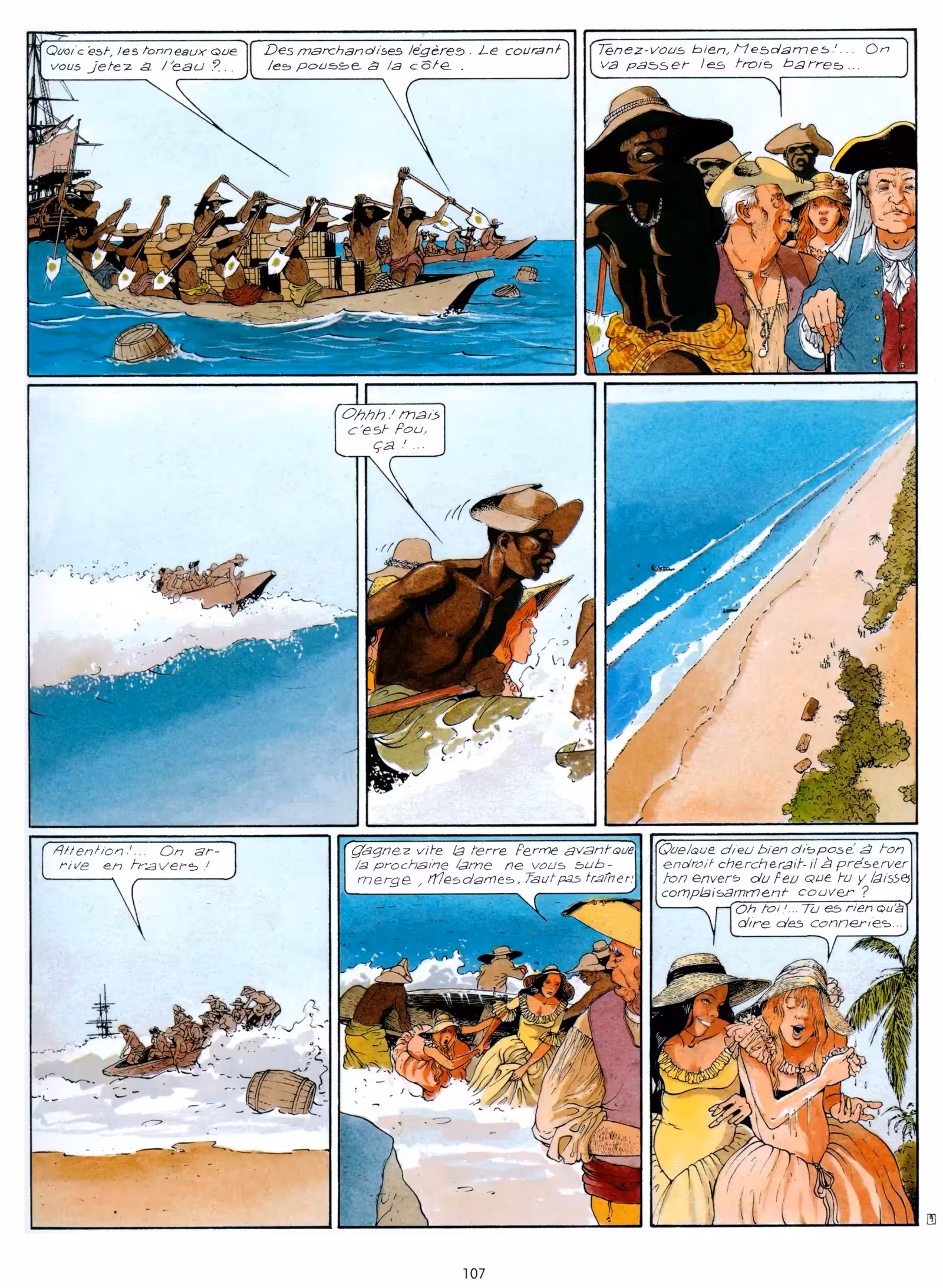 Les Passagers du vent Volume 1-5 page 110