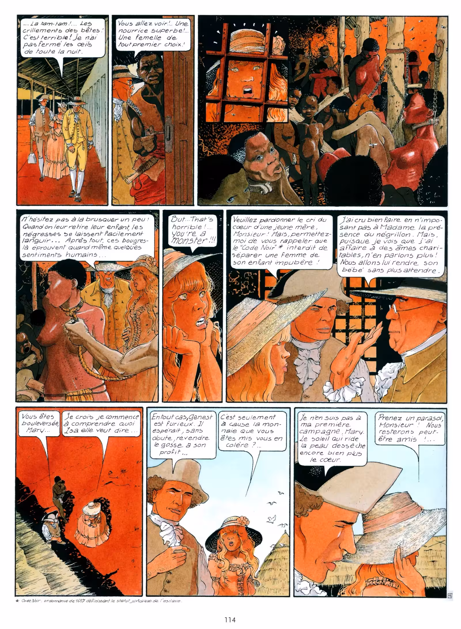 Les Passagers du vent Volume 1-5 page 117