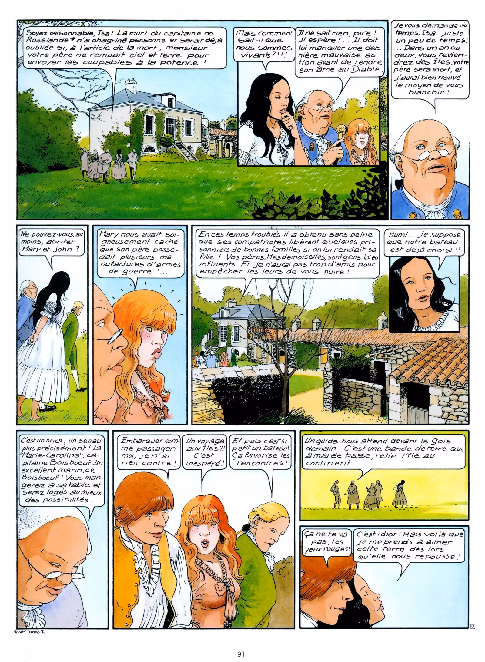 Les Passagers du vent Volume 1-5 page 94