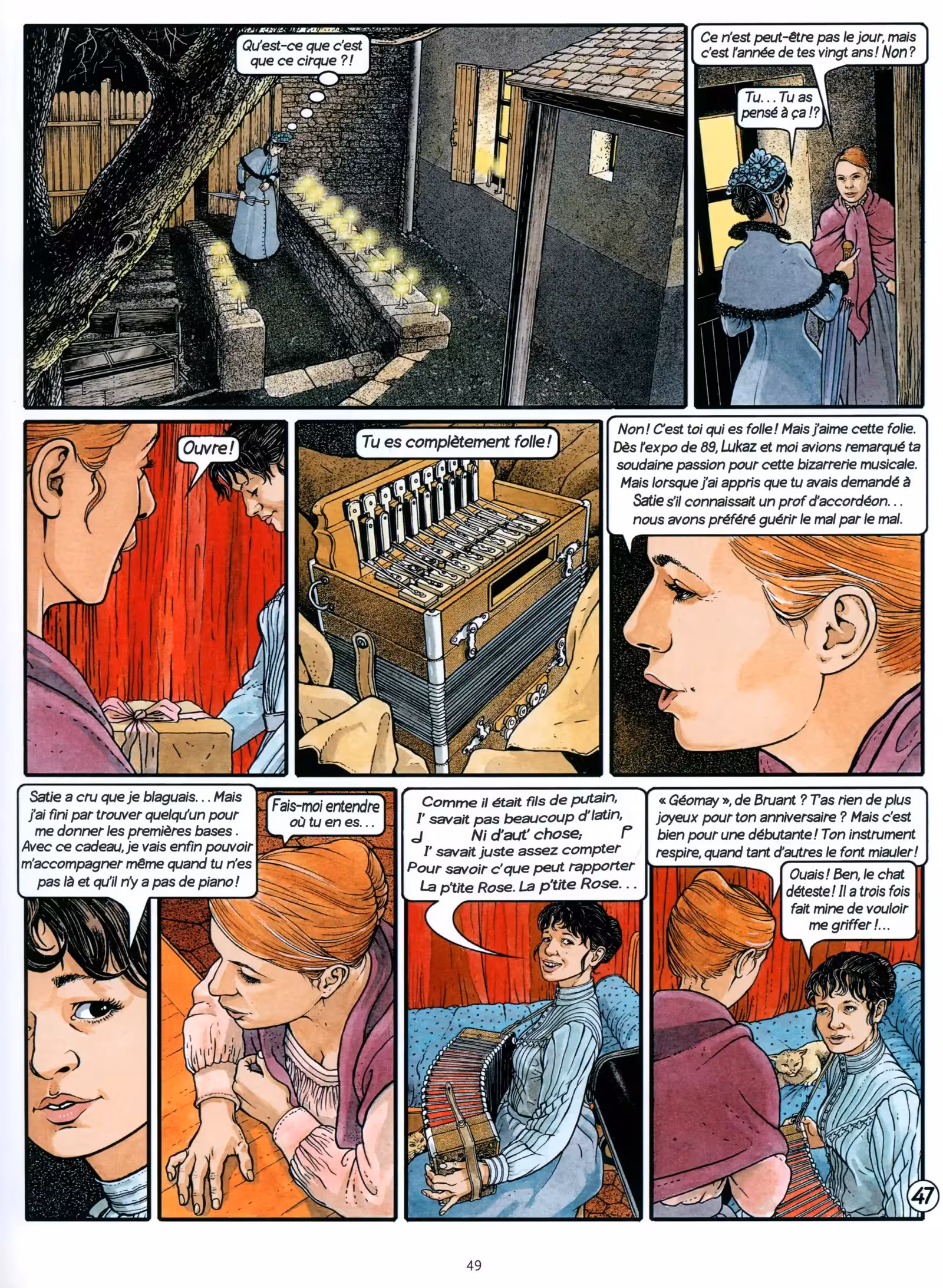 Les Passagers du vent Volume 8 page 50