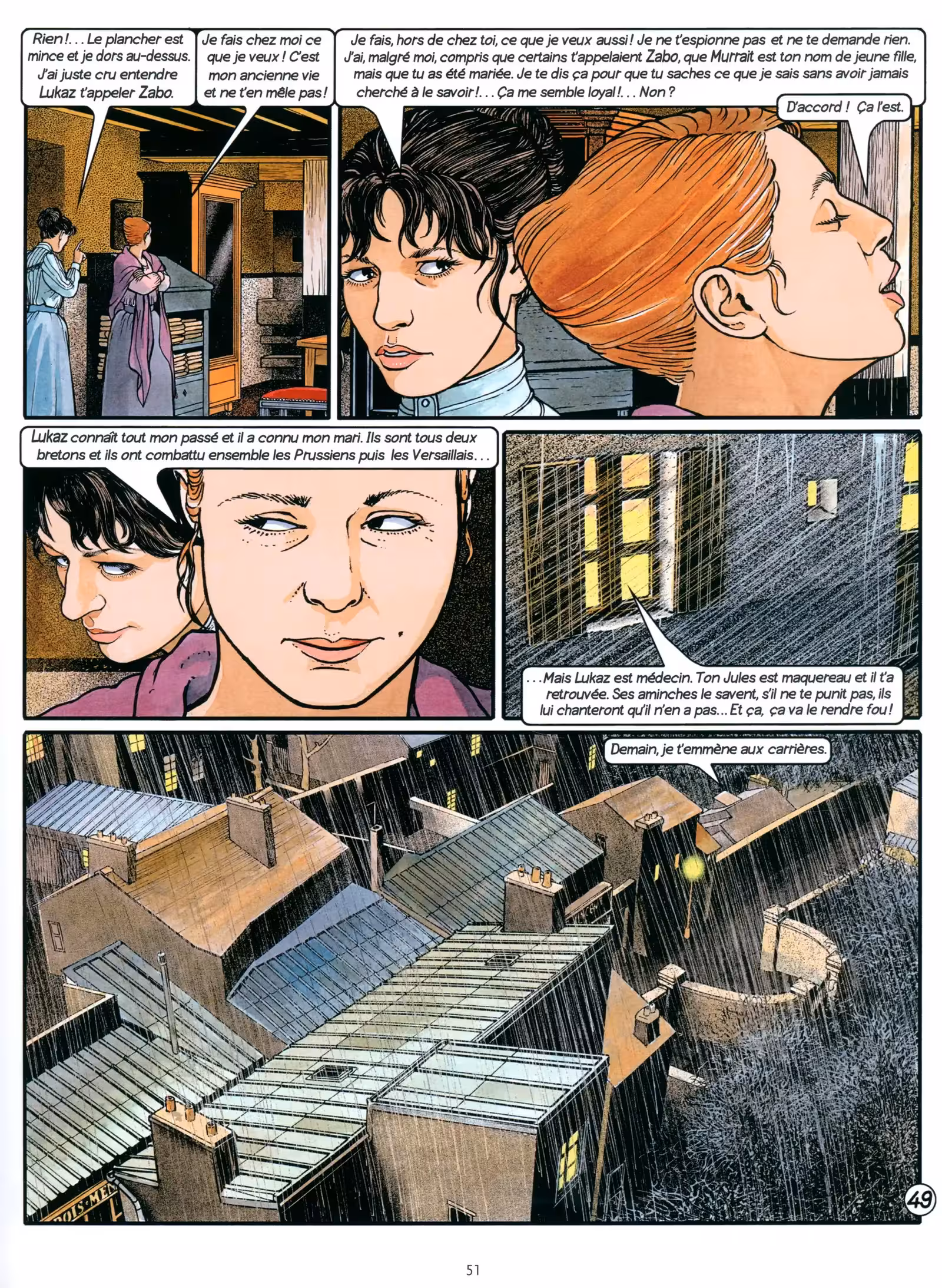 Les Passagers du vent Volume 8 page 52
