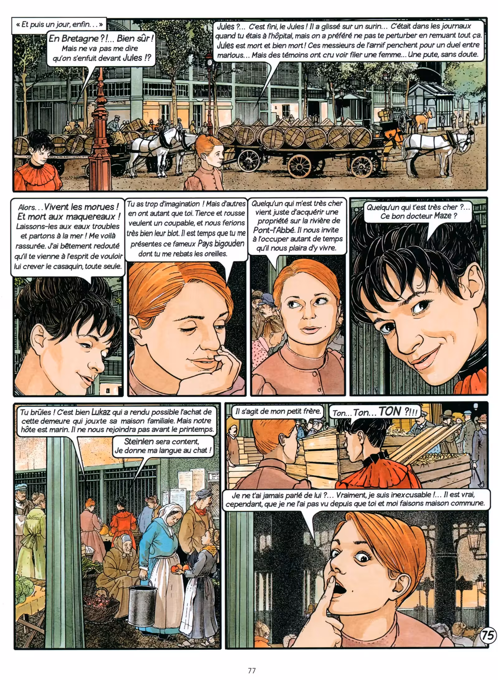 Les Passagers du vent Volume 8 page 78