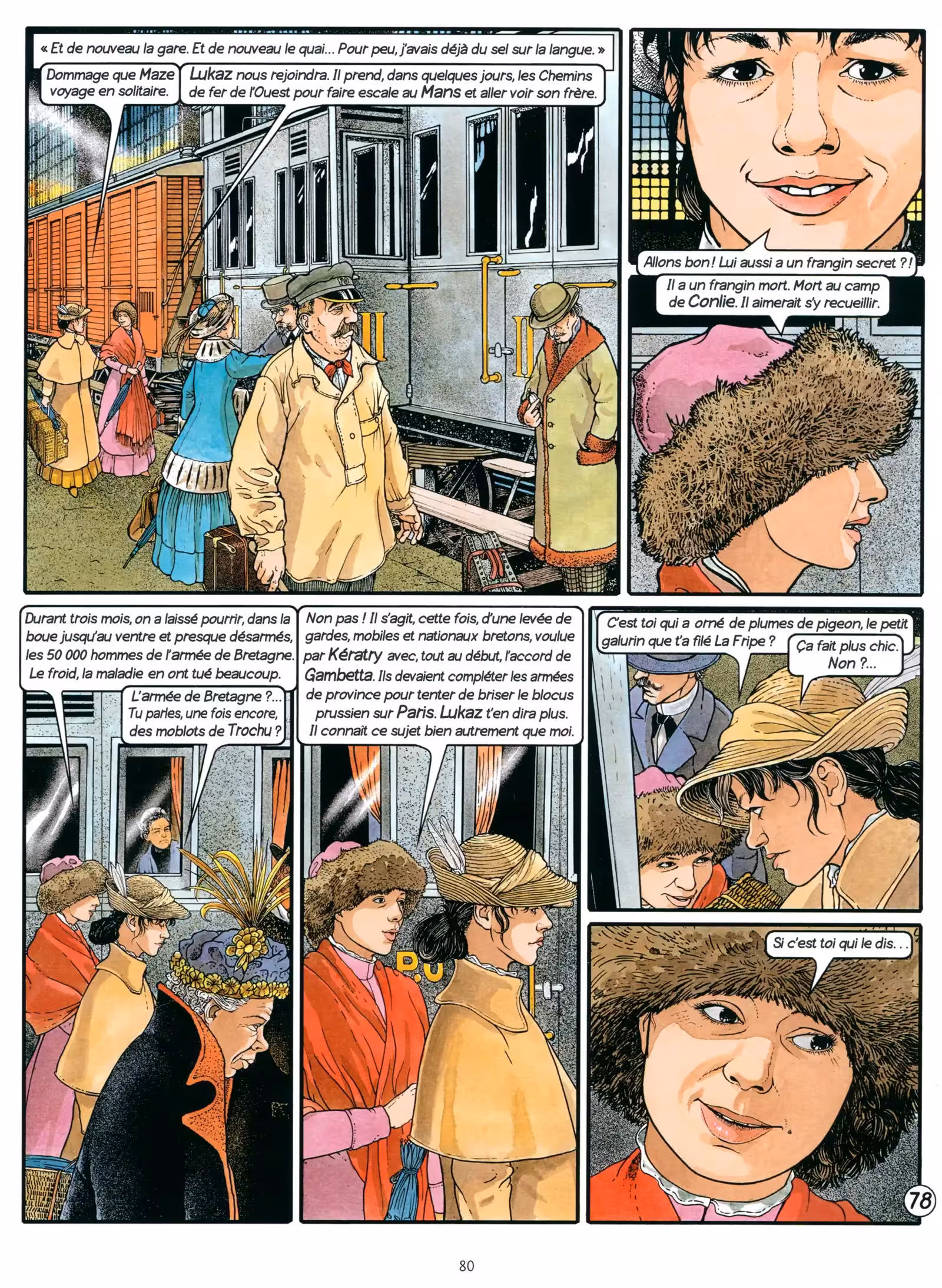 Les Passagers du vent Volume 8 page 81