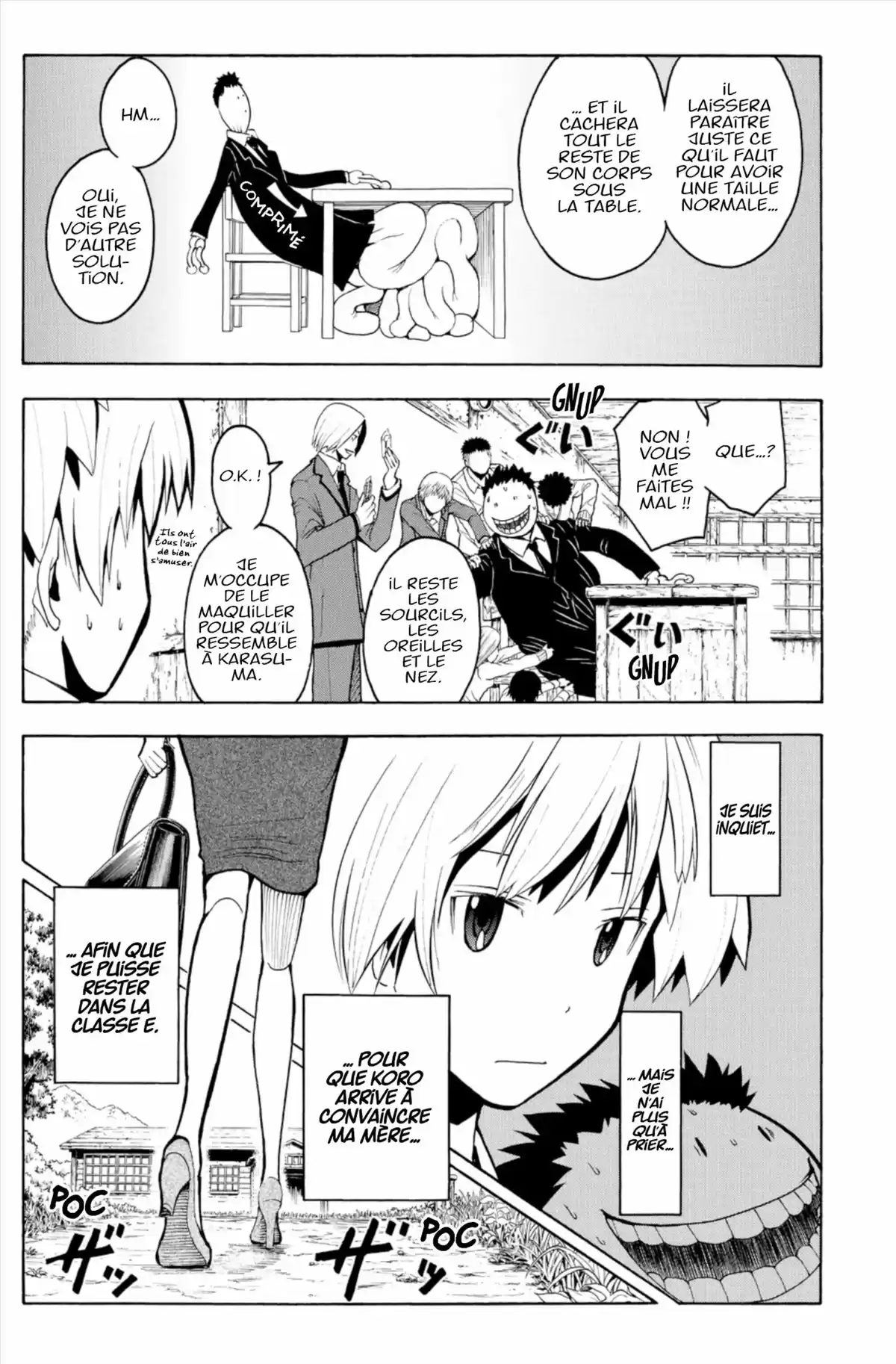 Assassination Classroom Volume 13 page 135