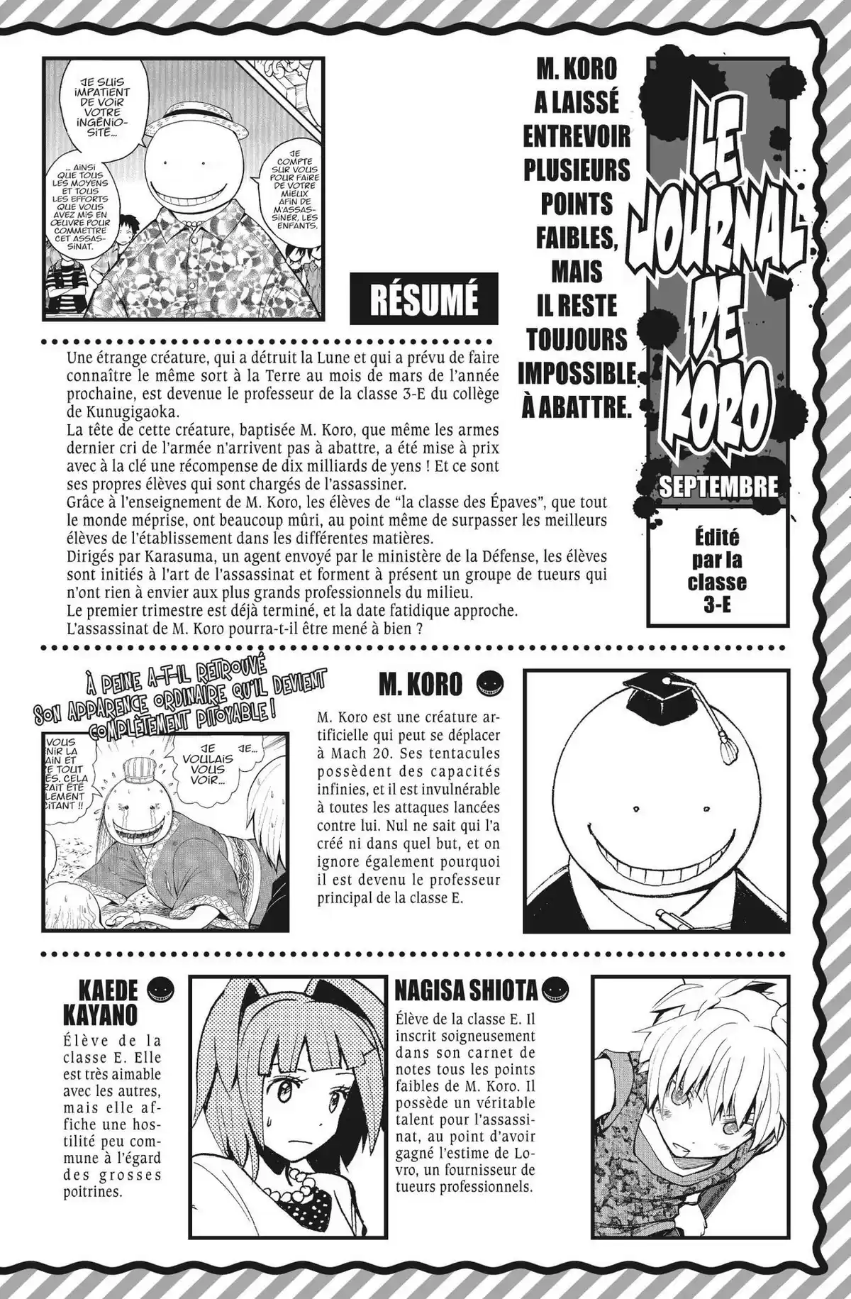 Assassination Classroom Volume 10 page 4