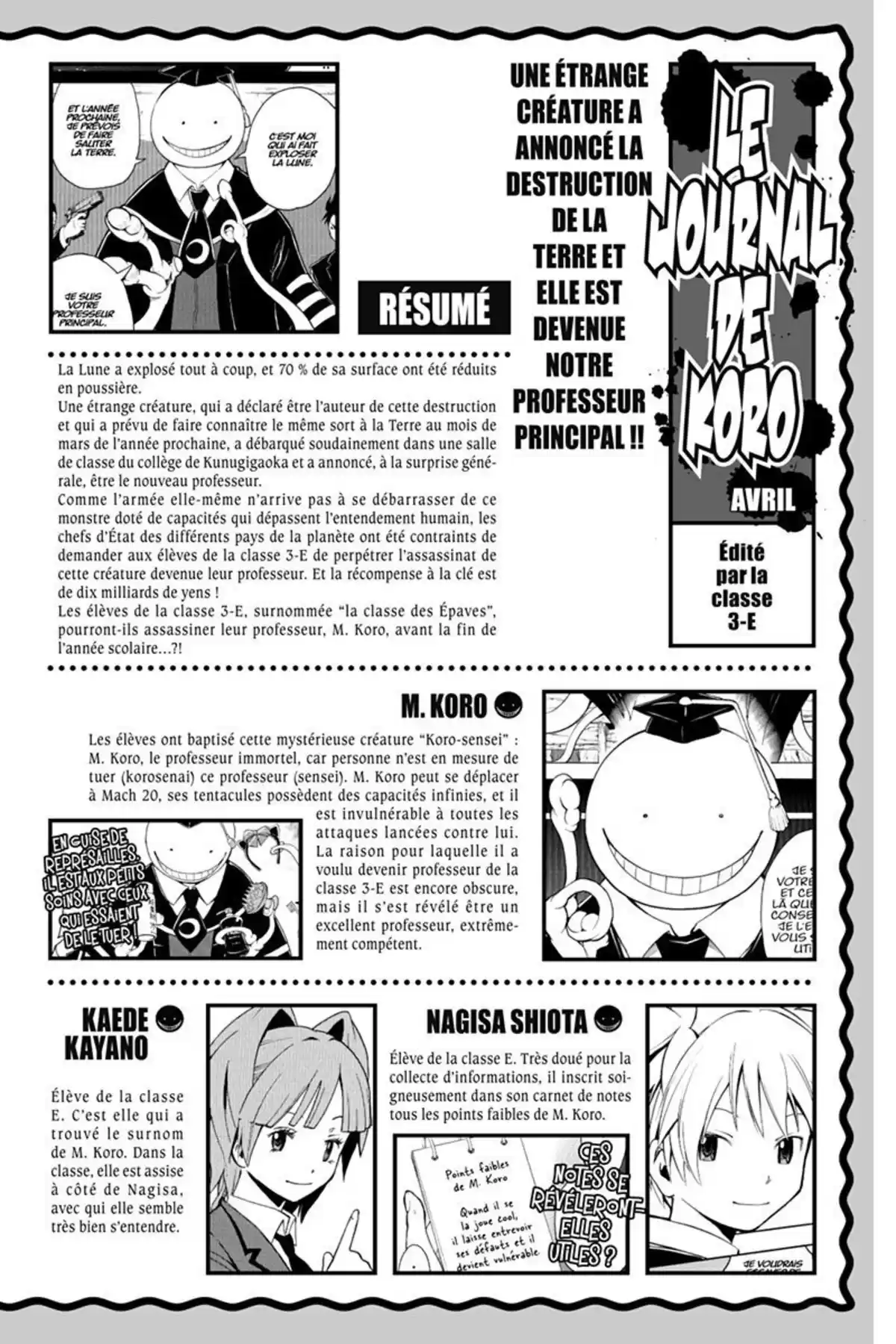 Assassination Classroom Volume 2 page 3