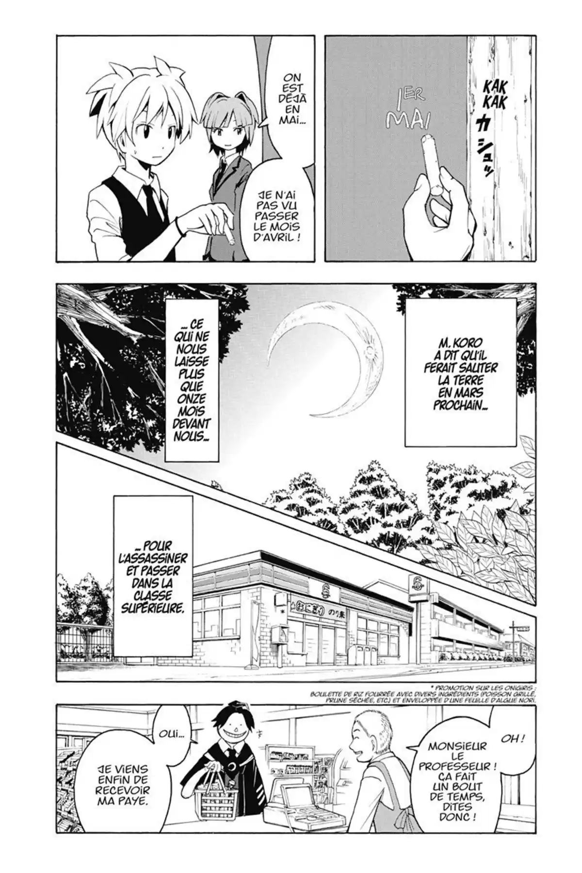 Assassination Classroom Volume 2 page 7