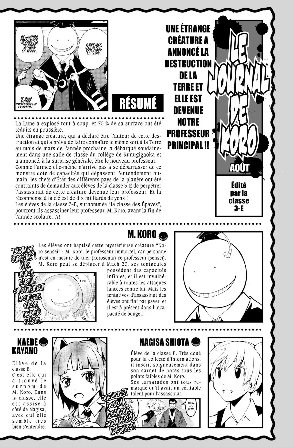 Assassination Classroom Volume 8 page 4