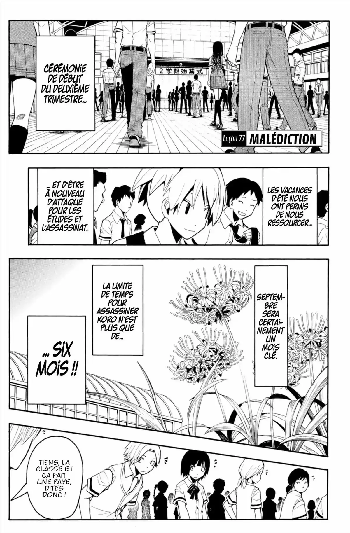 Assassination Classroom Volume 9 page 128