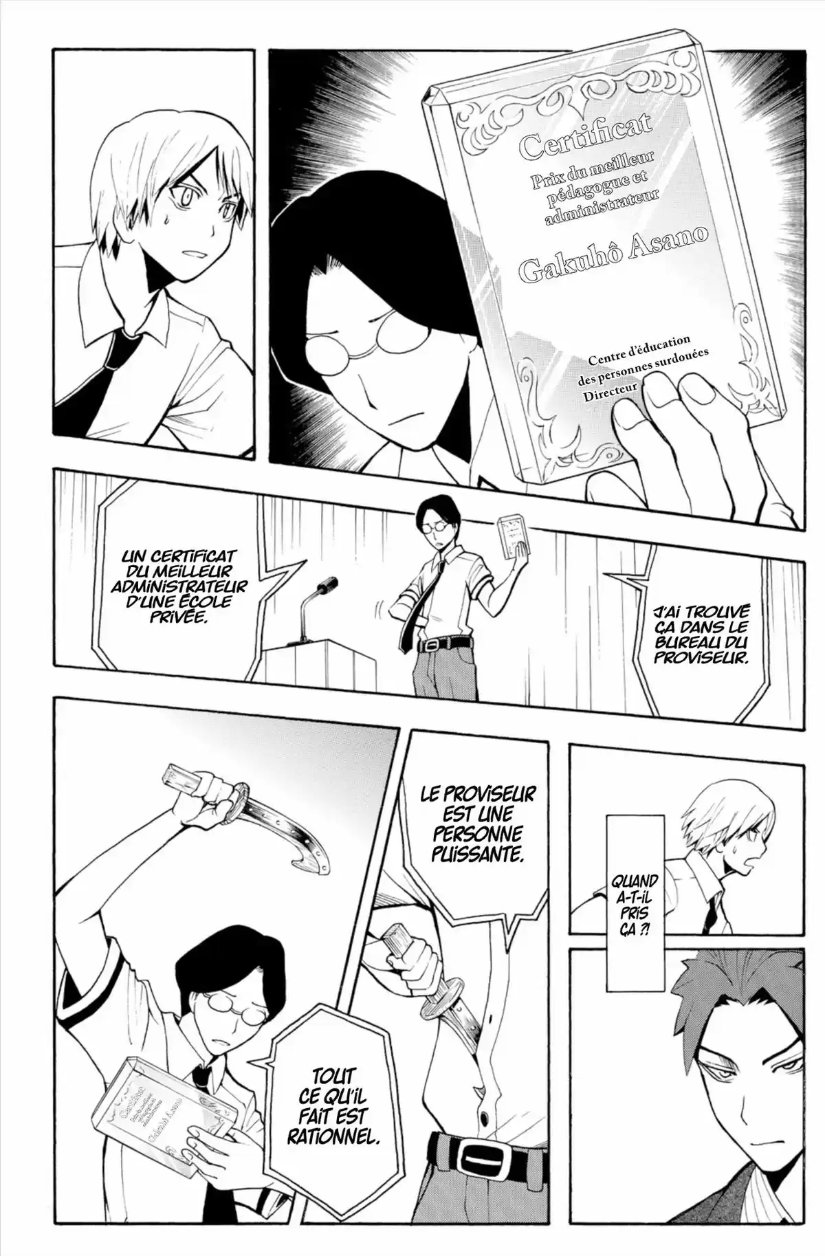 Assassination Classroom Volume 9 page 181