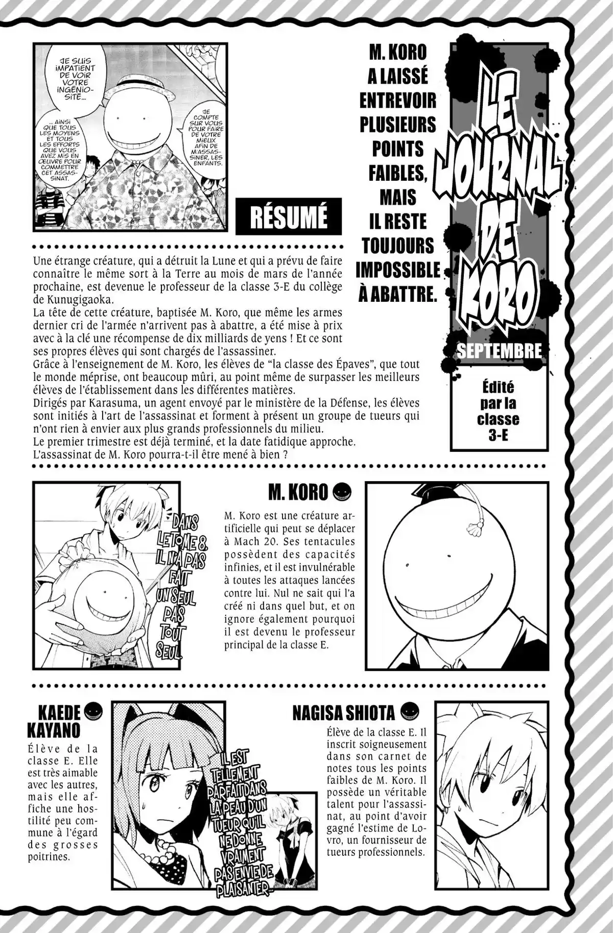 Assassination Classroom Volume 9 page 4