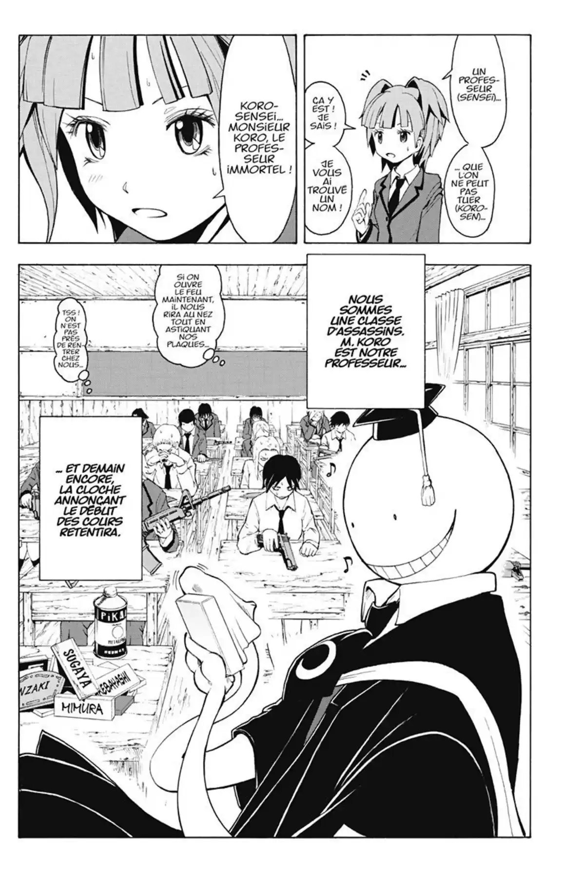 Assassination Classroom Volume 1 page 55