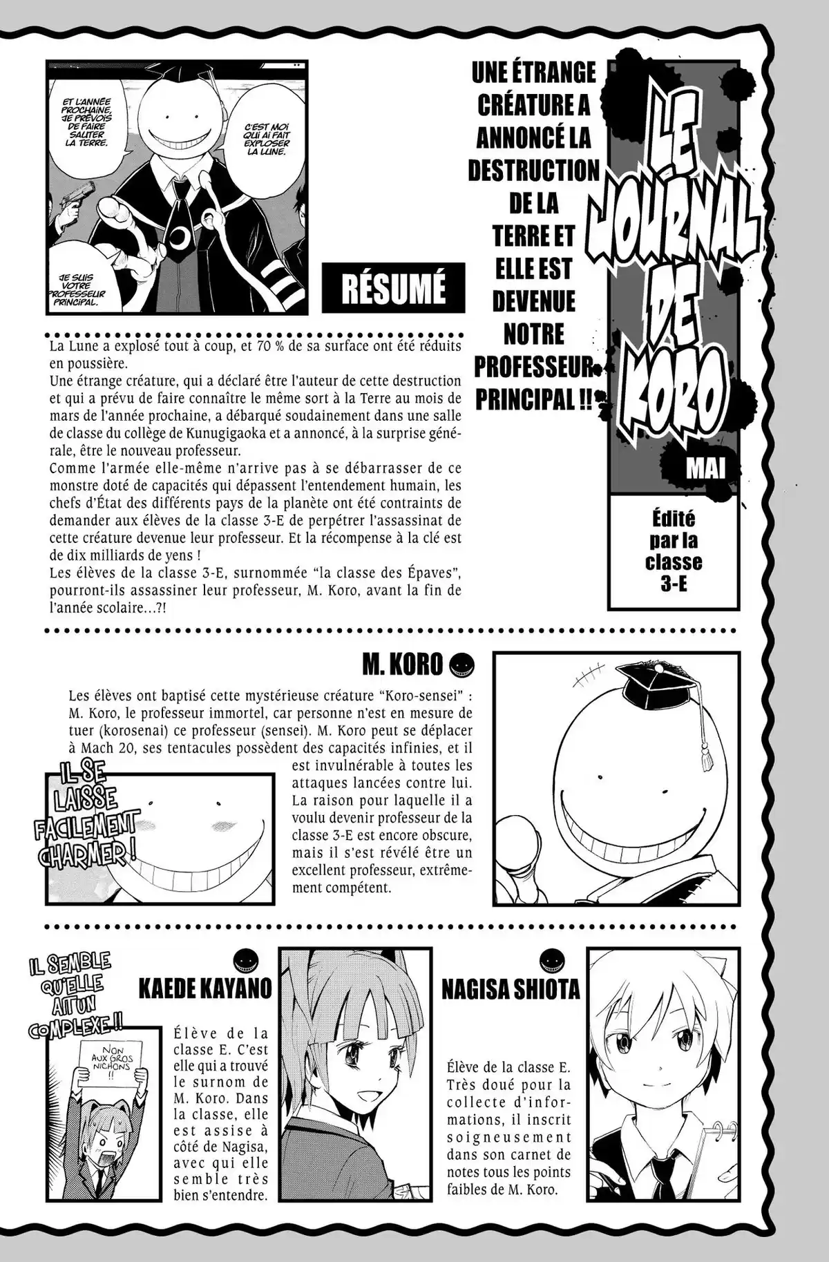 Assassination Classroom Volume 3 page 4