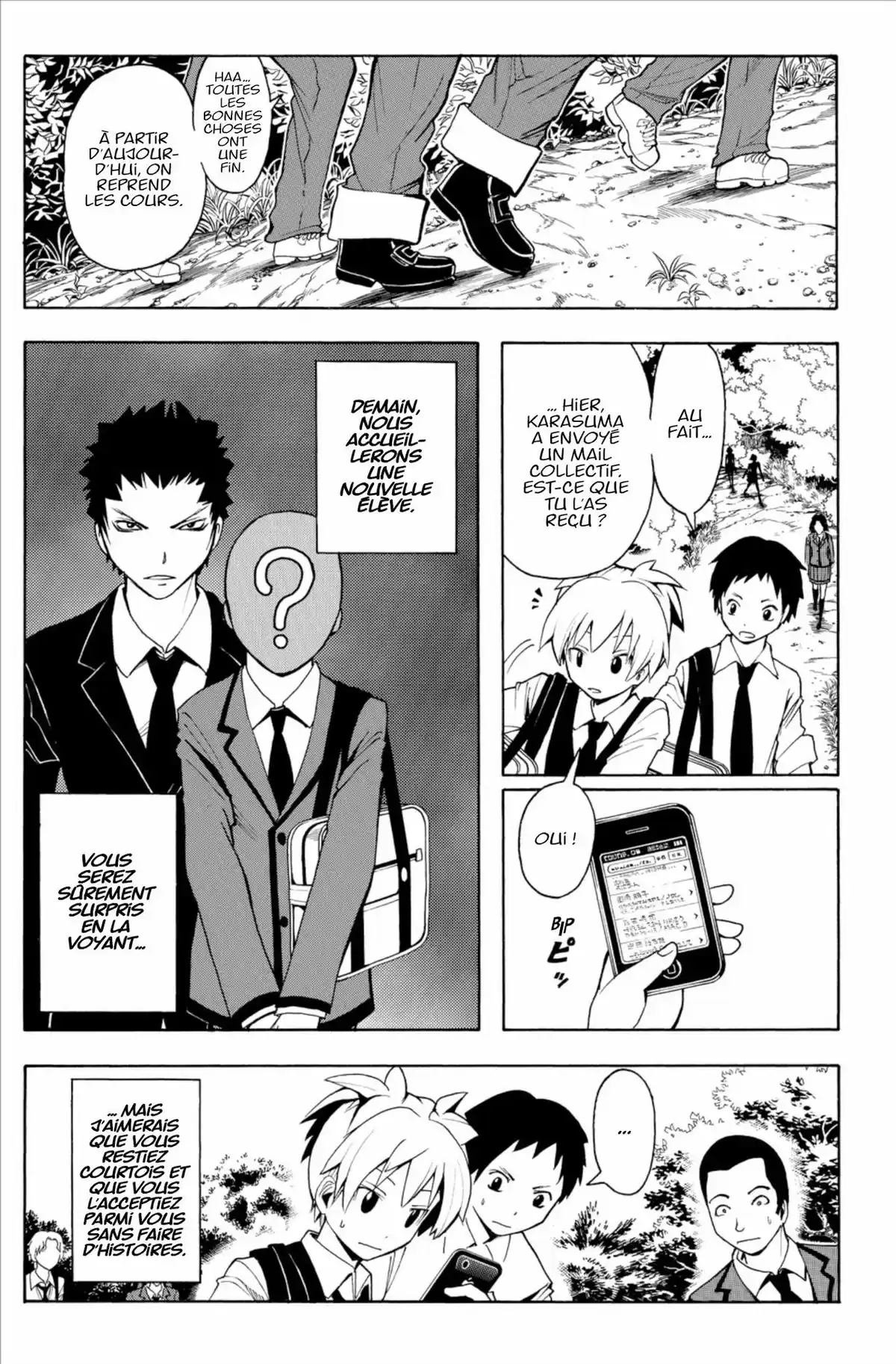 Assassination Classroom Volume 3 page 75